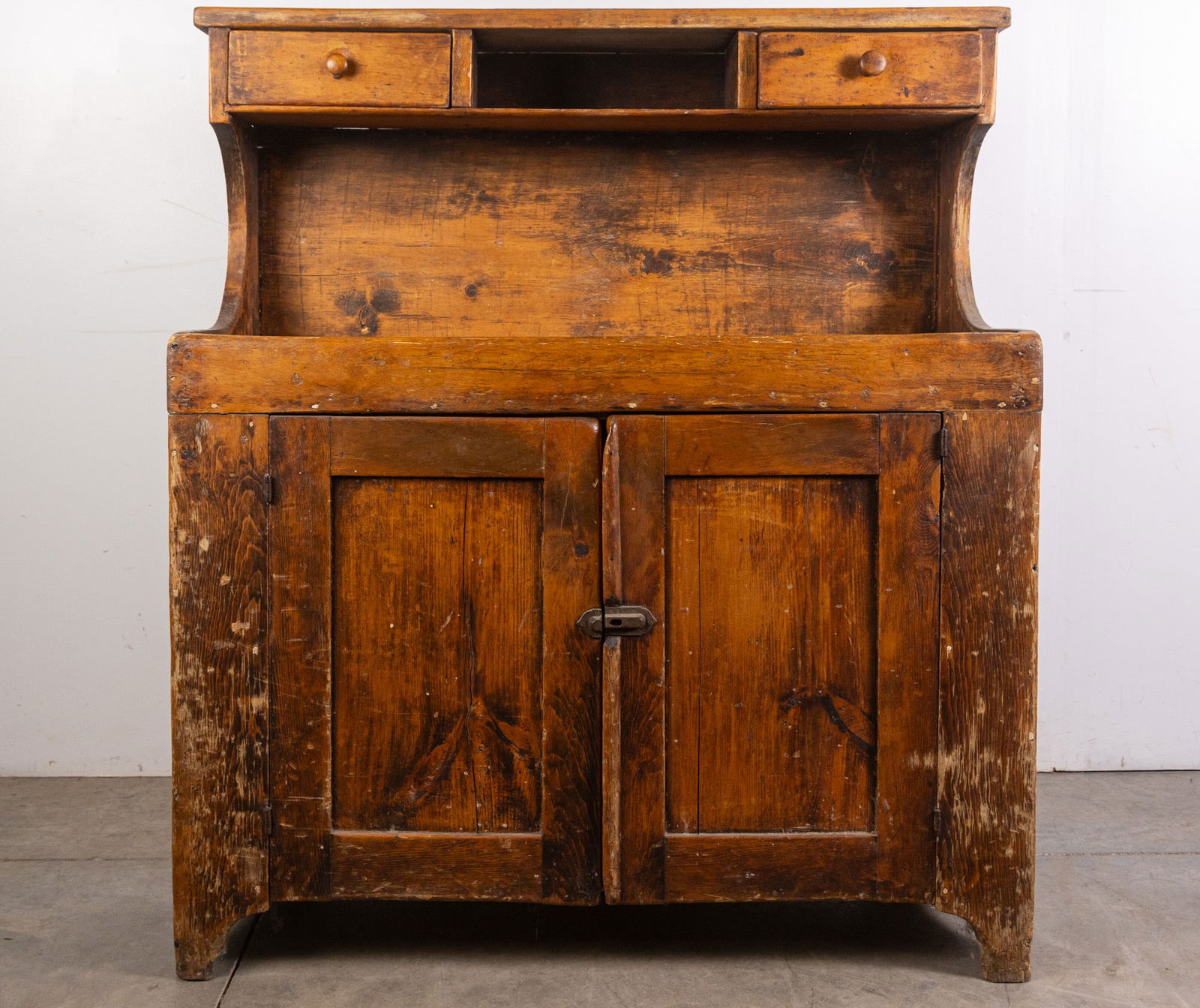 Antique Early Primitive Dry Sink Cabinet (1 of 7)