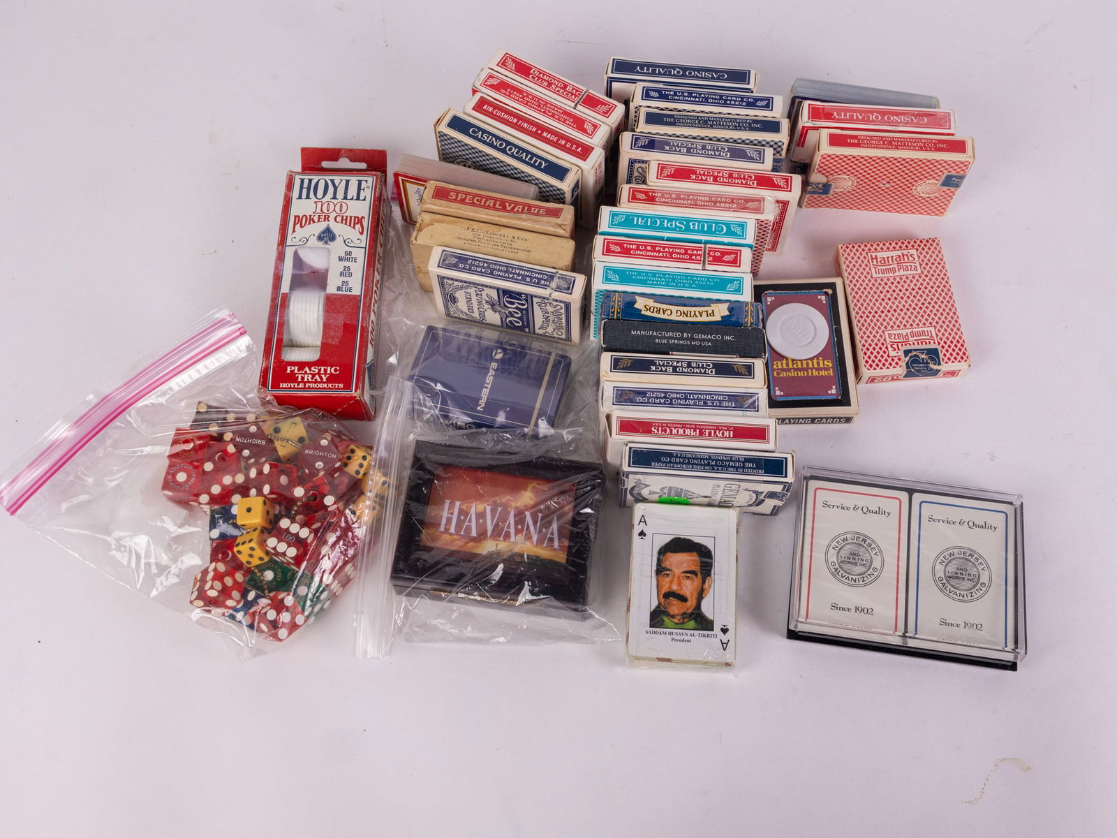 Vintage Playing Cards and Dice Featuring Vintage Casino Dice (1 of 7)