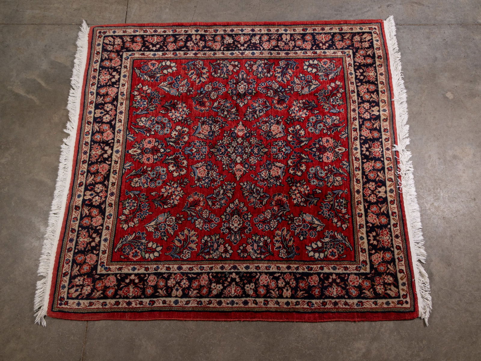 Maximalist Persian Style Floral Adorned Area Rug (1 of 2)