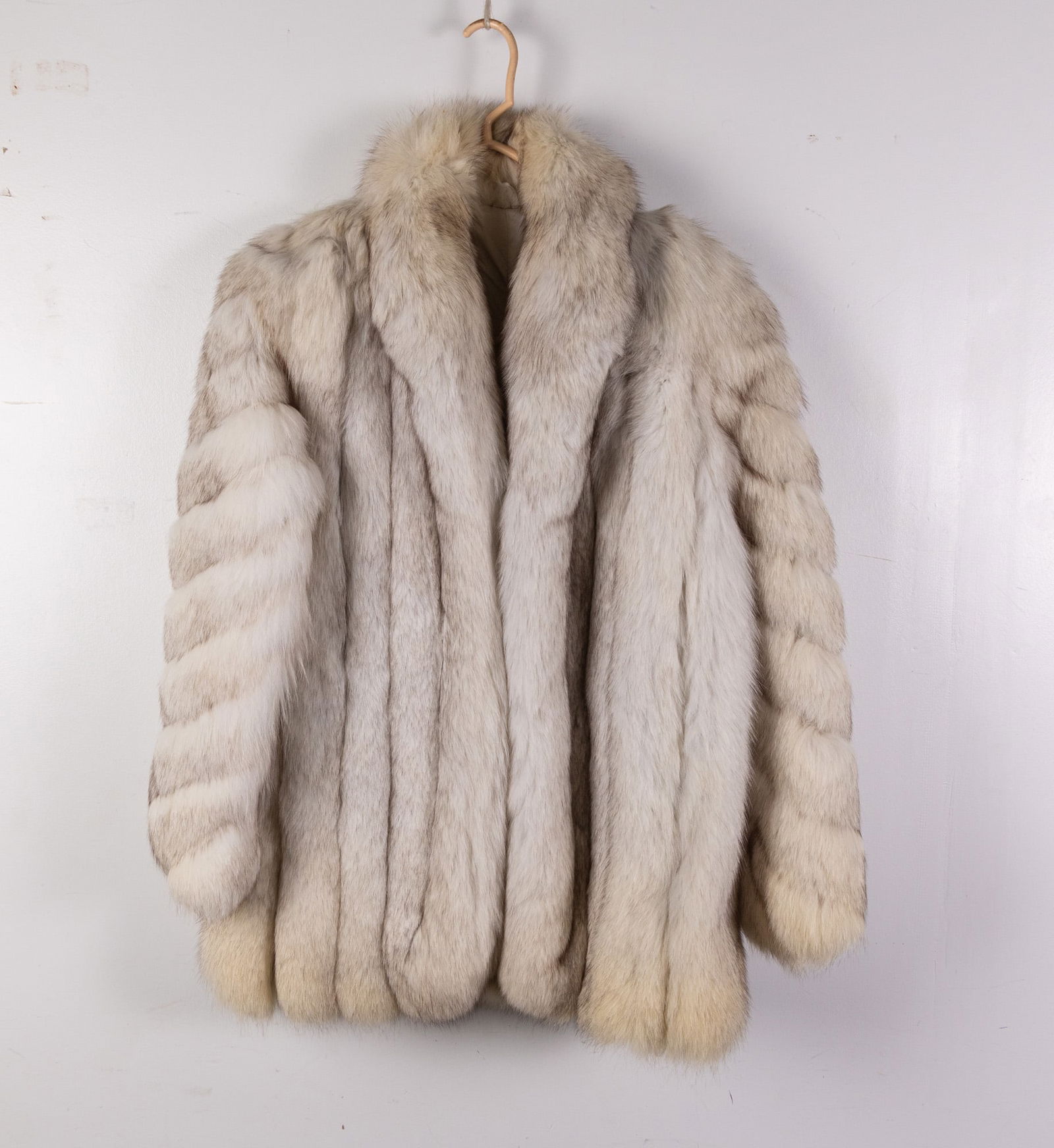 Finland Made Blue Fox Fur Coat (1 of 4)