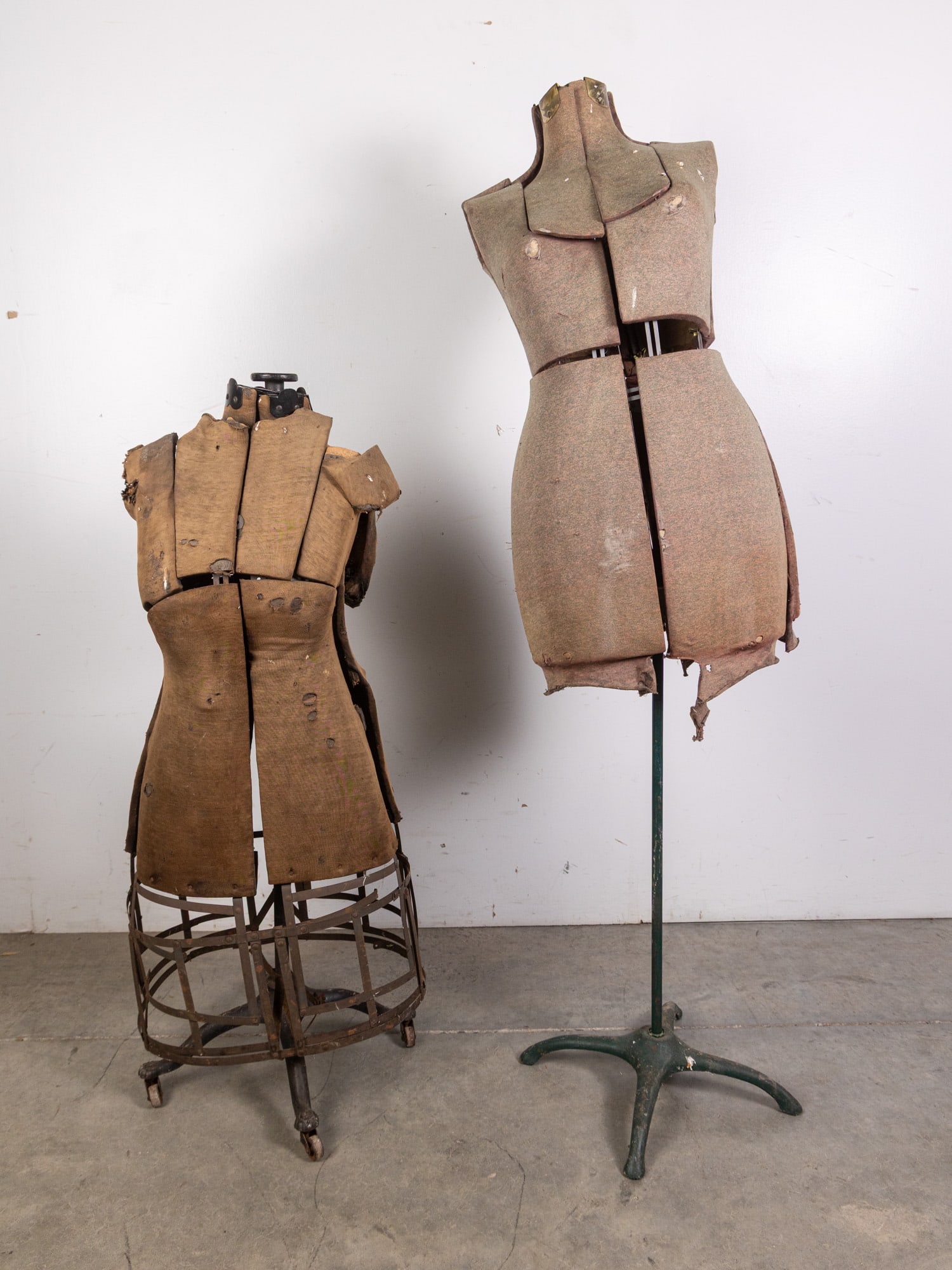 Two Vintage Dress Forms: Two Vintage Dress FormsSize58" HLiteratureBrooks Auction – Online Auction Terms & Conditions Contact: (856) 694-2960 | info@brooks.auction READ BEFORE YOU BID: We want you to feel confident