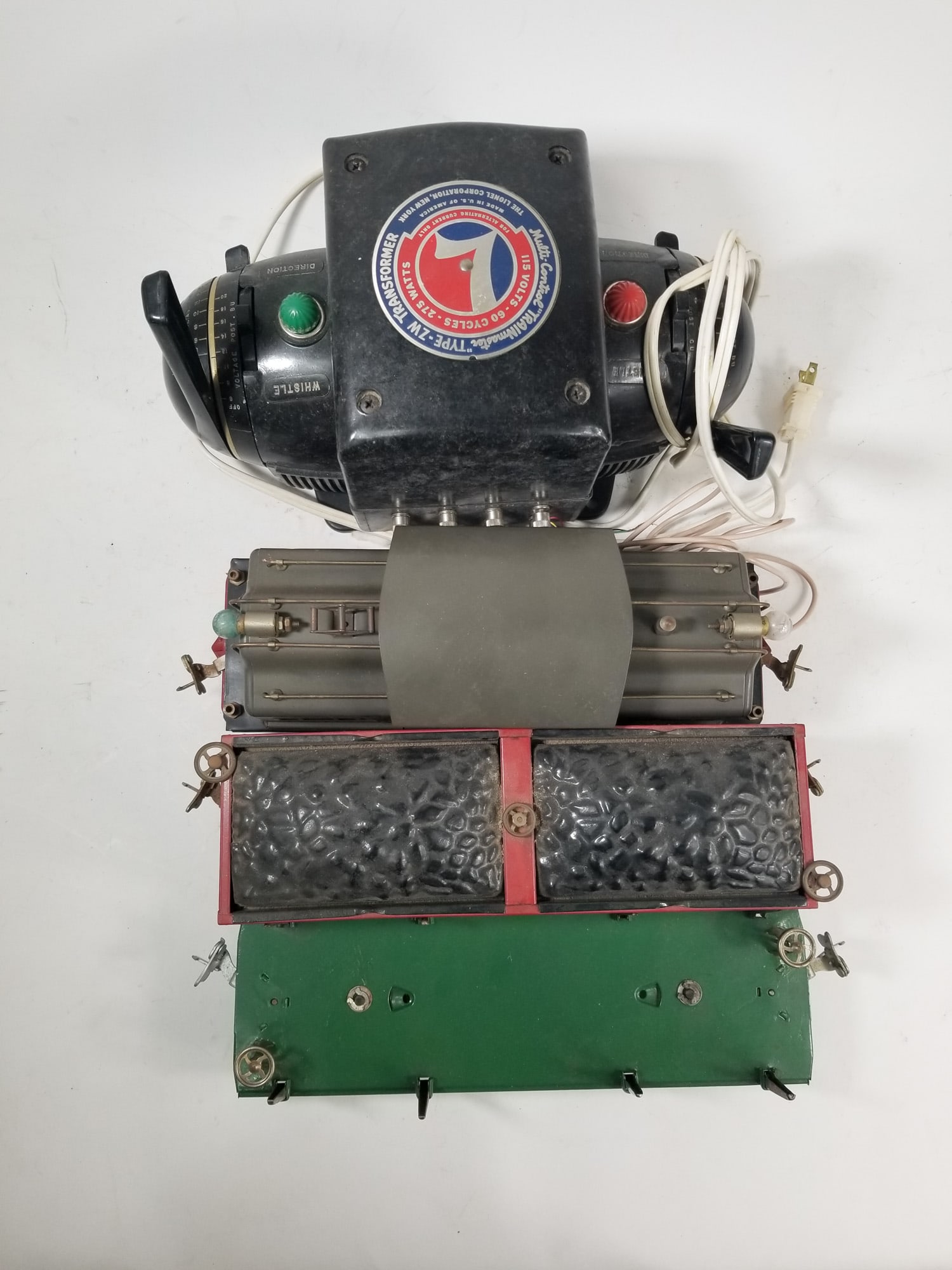 Three Vintage Lionel Model Railroad Cars and Trainmaster - 2