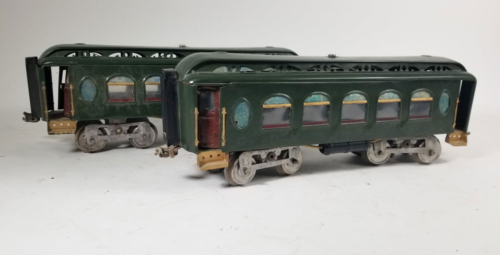 Two Vintage Model Railroad Passenger Cars (1 of 3)