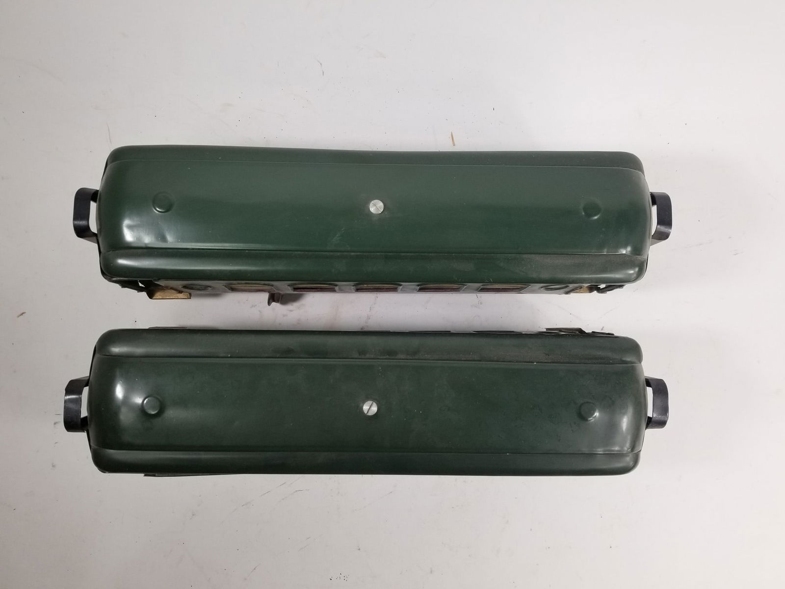 Two Vintage Model Railroad Passenger Cars - 2