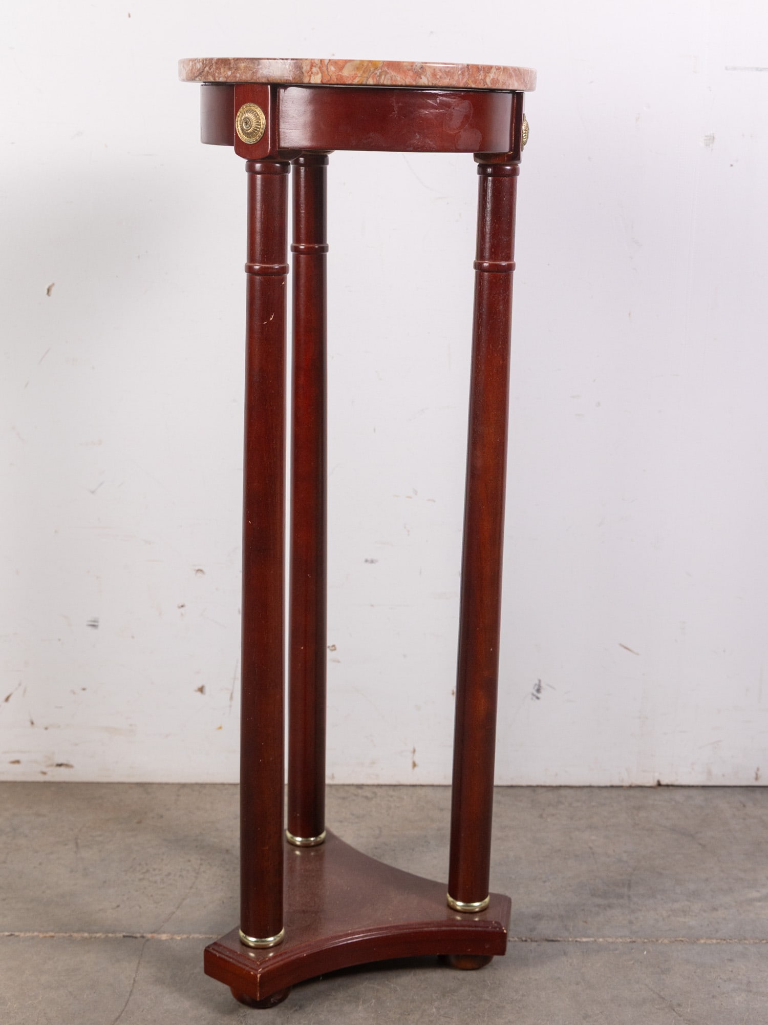 Vintage Marble Top Plant Stand/Pedestal (1 of 6)