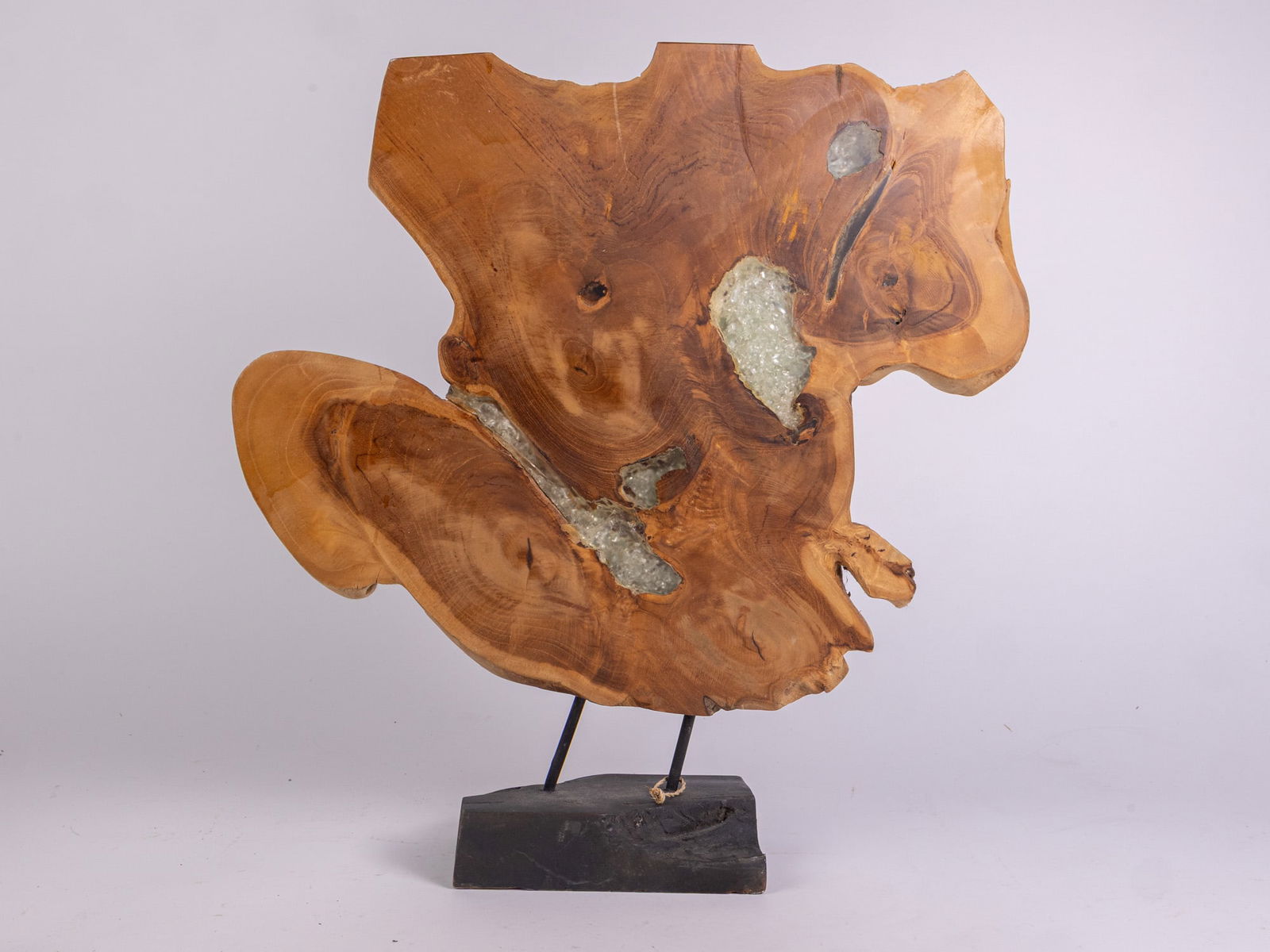 Wood and Resin Abstract Art Piece: Wood and Resin Abstract Art Piece Size 19" H Literature Brooks Auction – Online Auction Terms & Conditions Contact: (856) 694-2960 | info@brooks.auction READ BEFORE YOU BID: We want you