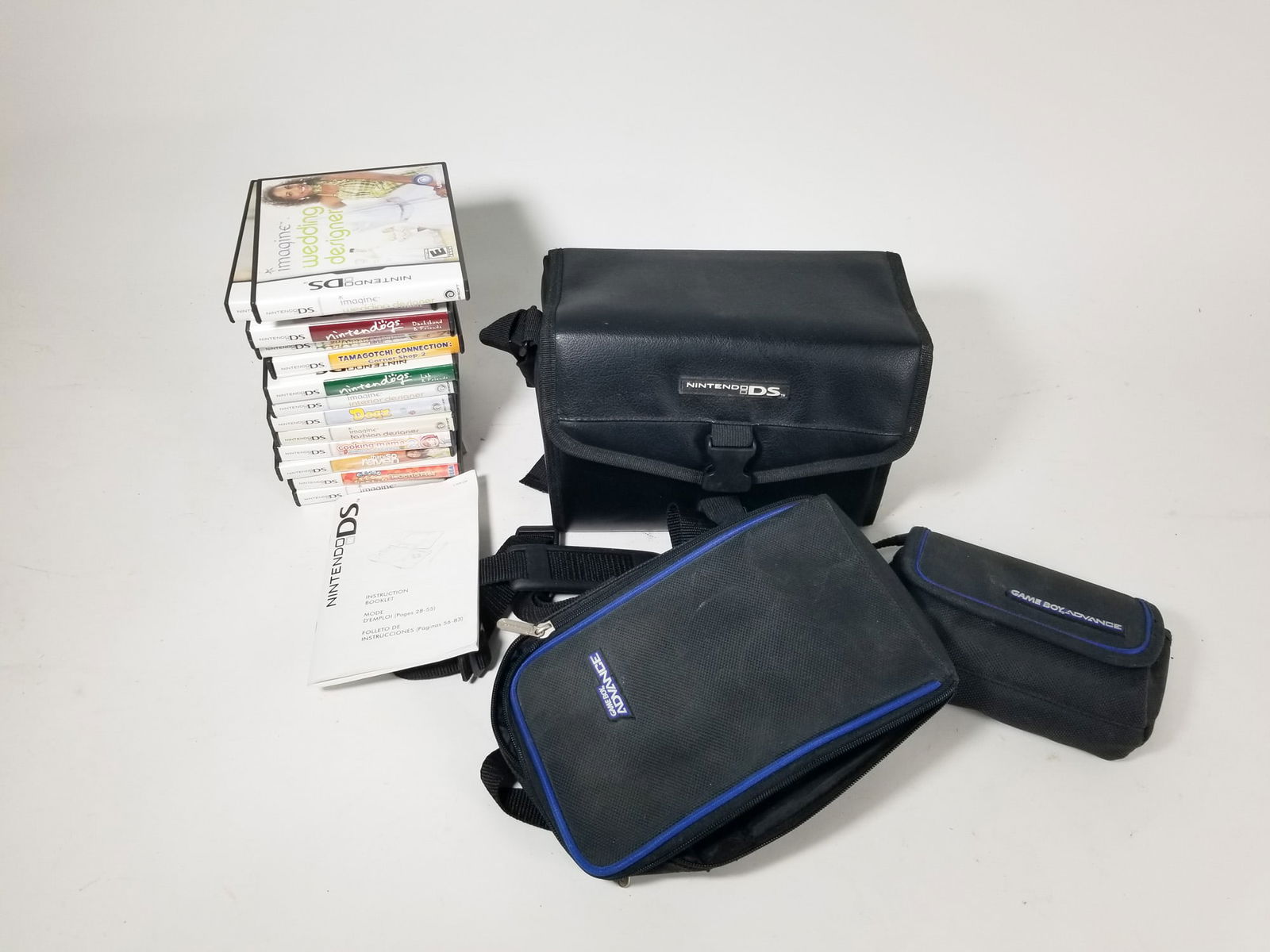 Lot of Assorted Nintendo DS Accessories and Empty Game Cases: Lot of Assorted Nintendo DS Accessories and Empty Game Cases Size 7" x 12" x 12" Literature Brooks Auction – Online Auction Terms & Conditions Contact: (856) 694-2960 | info@brooks.auction R