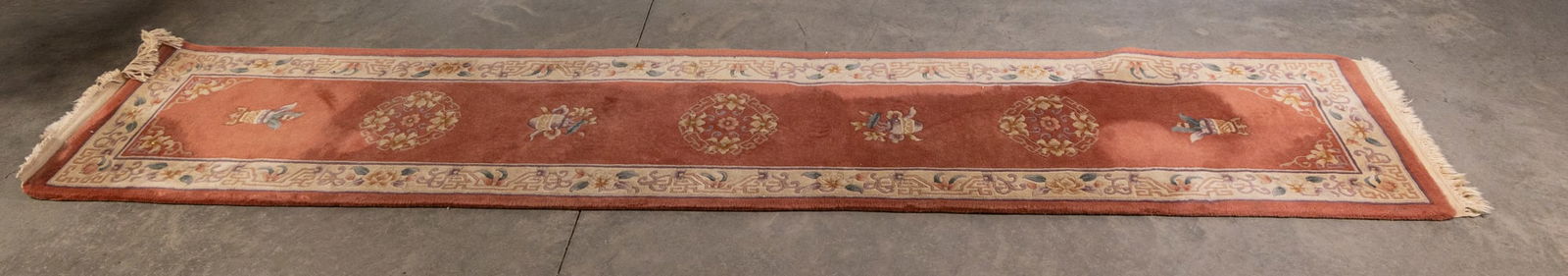Vintage Wool Runner Rug: Vintage Wool Runner RugSize144" x 27"LiteratureBrooks Auction – Online Auction Terms & Conditions Contact: (856) 694-2960 | info@brooks.auction READ BEFORE YOU BID: We want you to feel