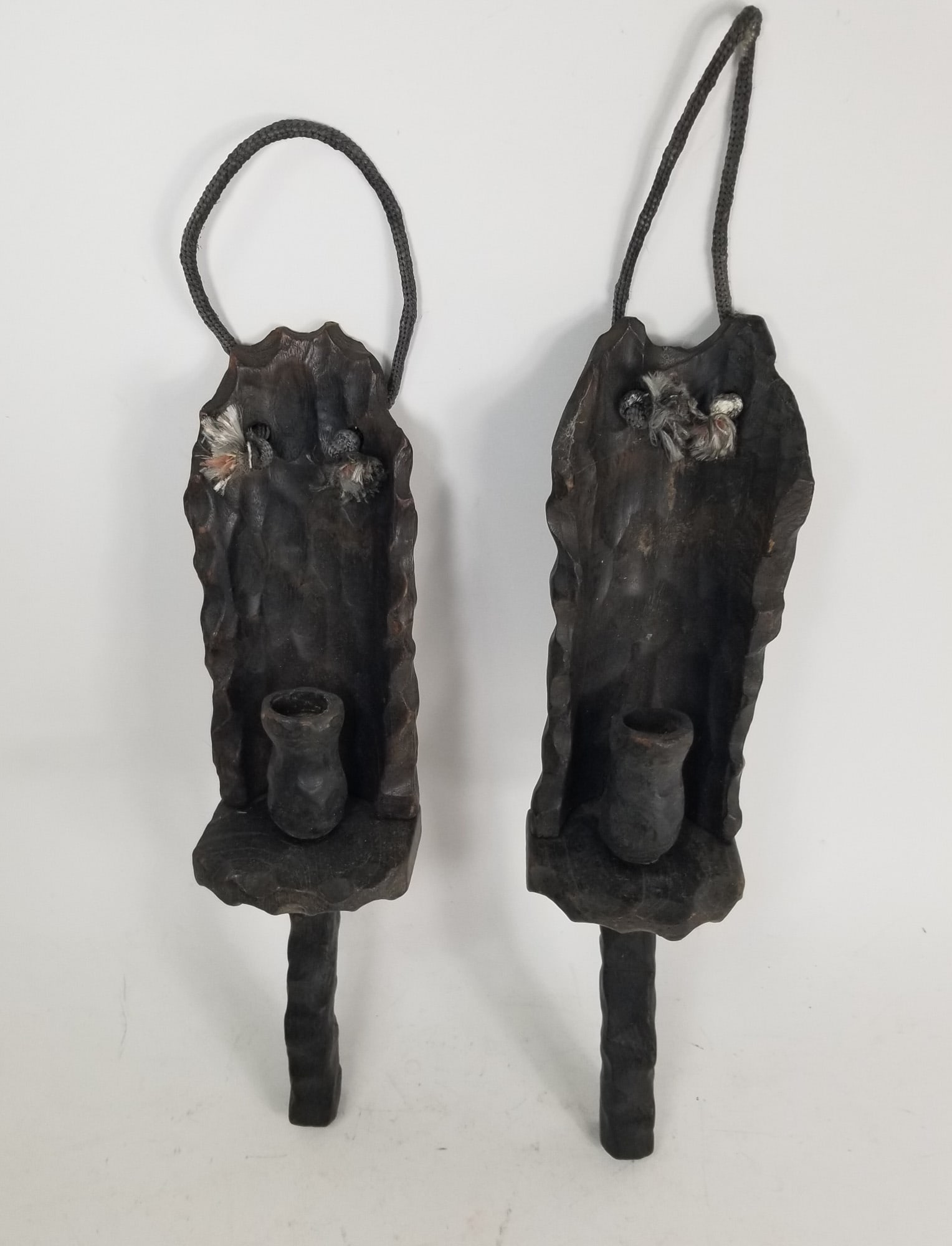Pair of Medieval Style Rustic Wall Sconces (1 of 2)