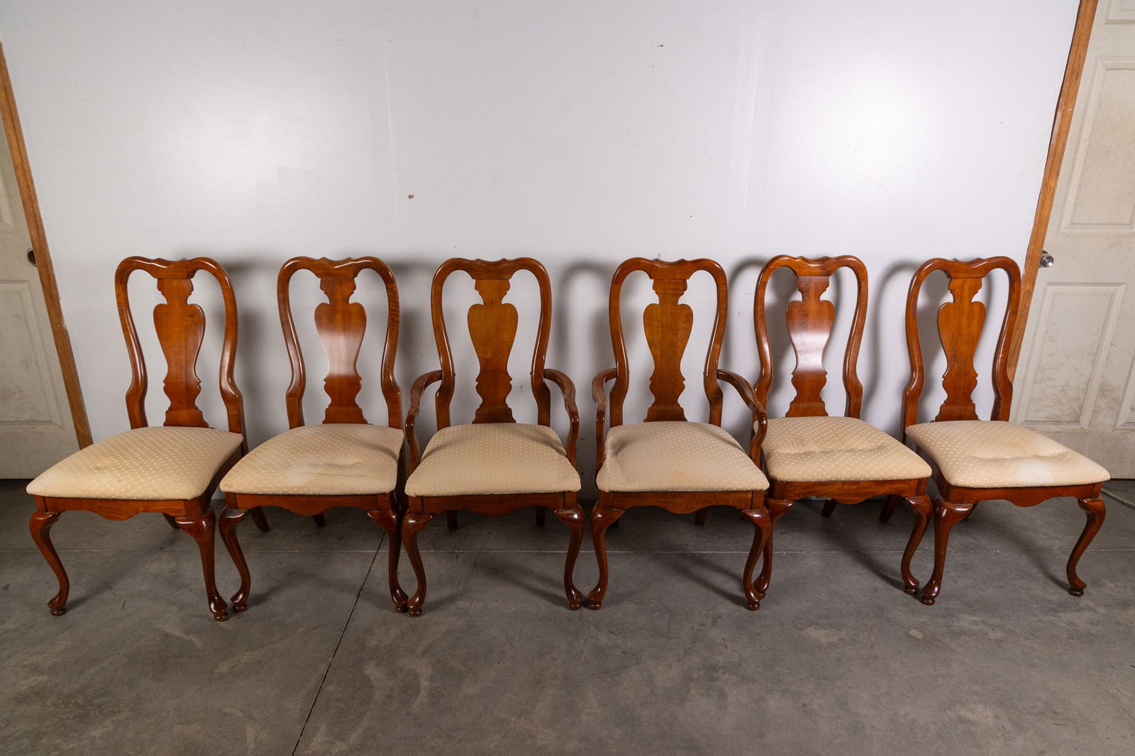 American Drew Furniture Splat Back Dining Chair Set of Six (1 of 4)