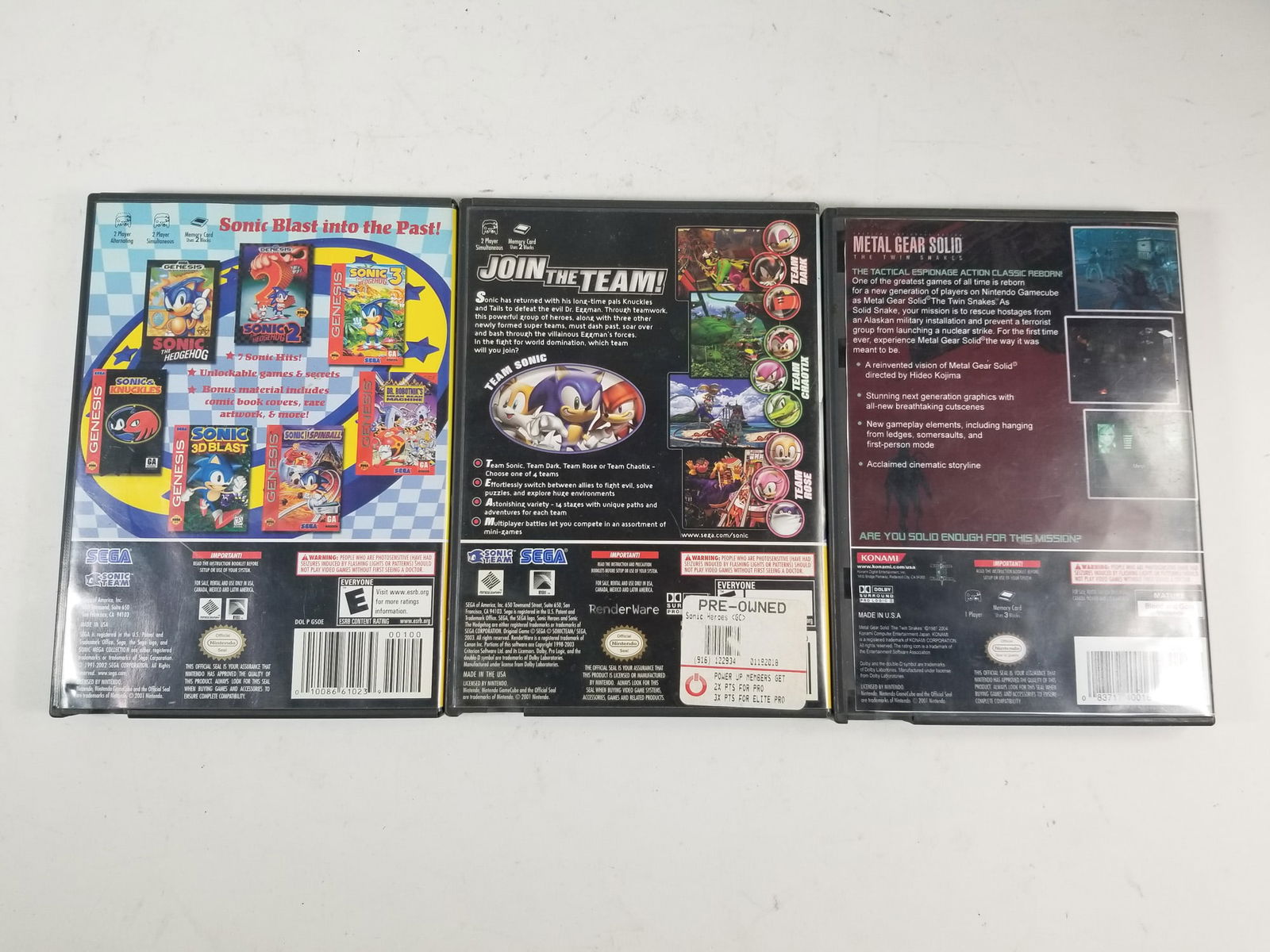 Three Gamecube Games - 3