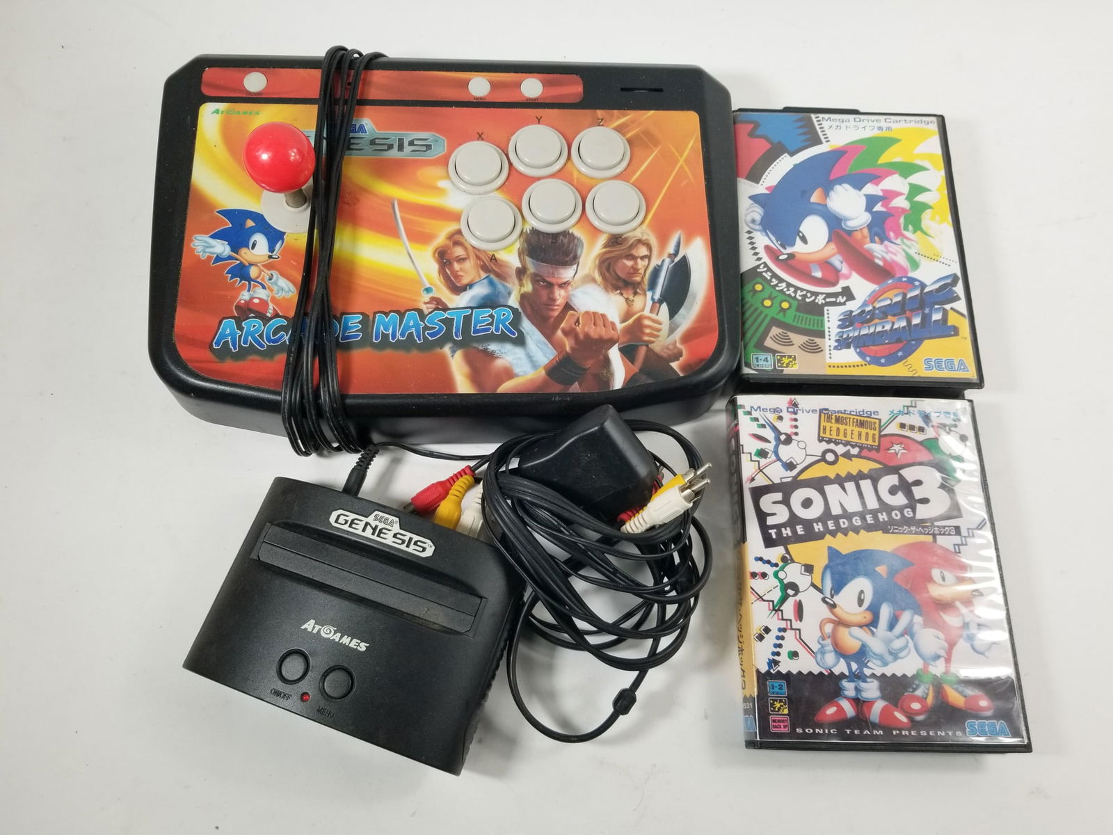 Sega Genesis Consoles and Games (1 of 2)