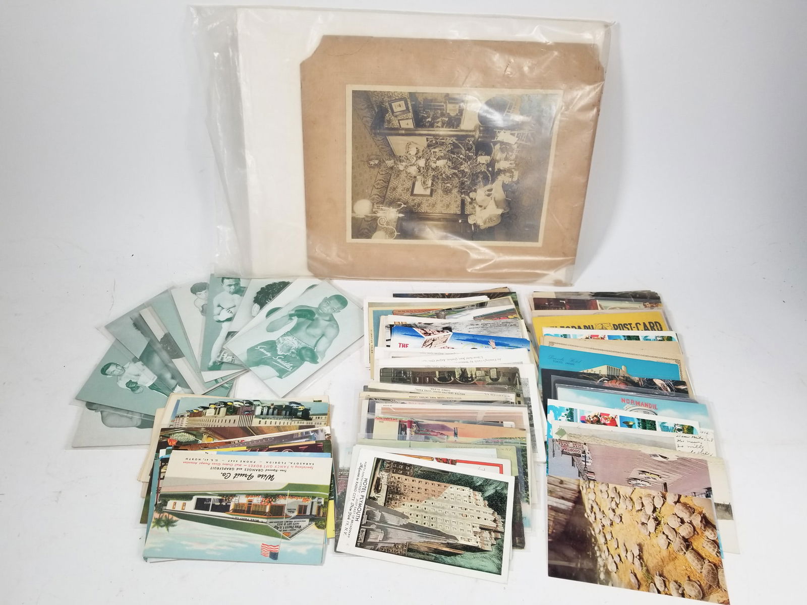 Lot of Assorted Vintage and Antique Postcards and Ephemera (1 of 3)