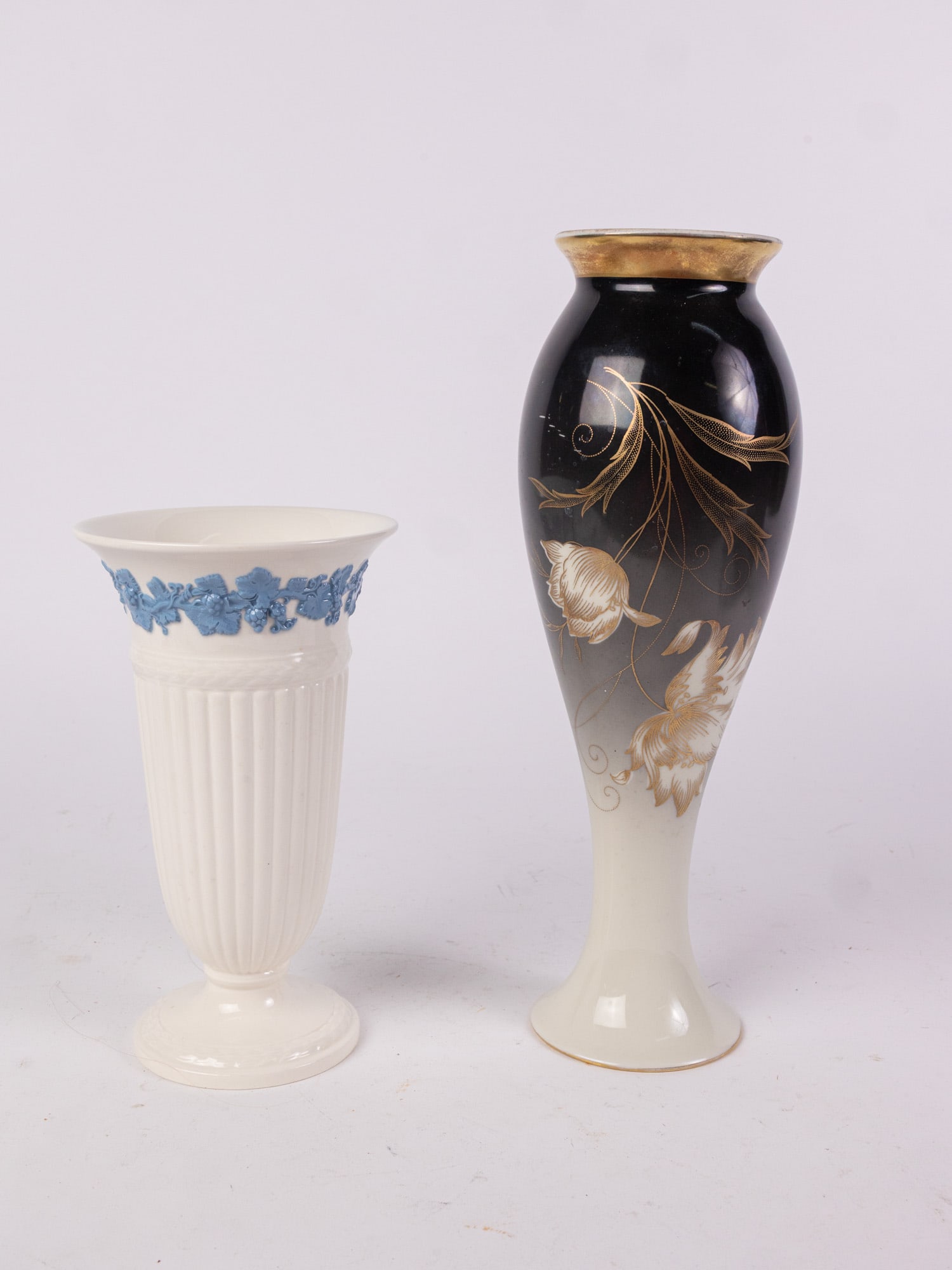 Two Decorative Porcelain Vases Featuring Wedgwood (1 of 6)