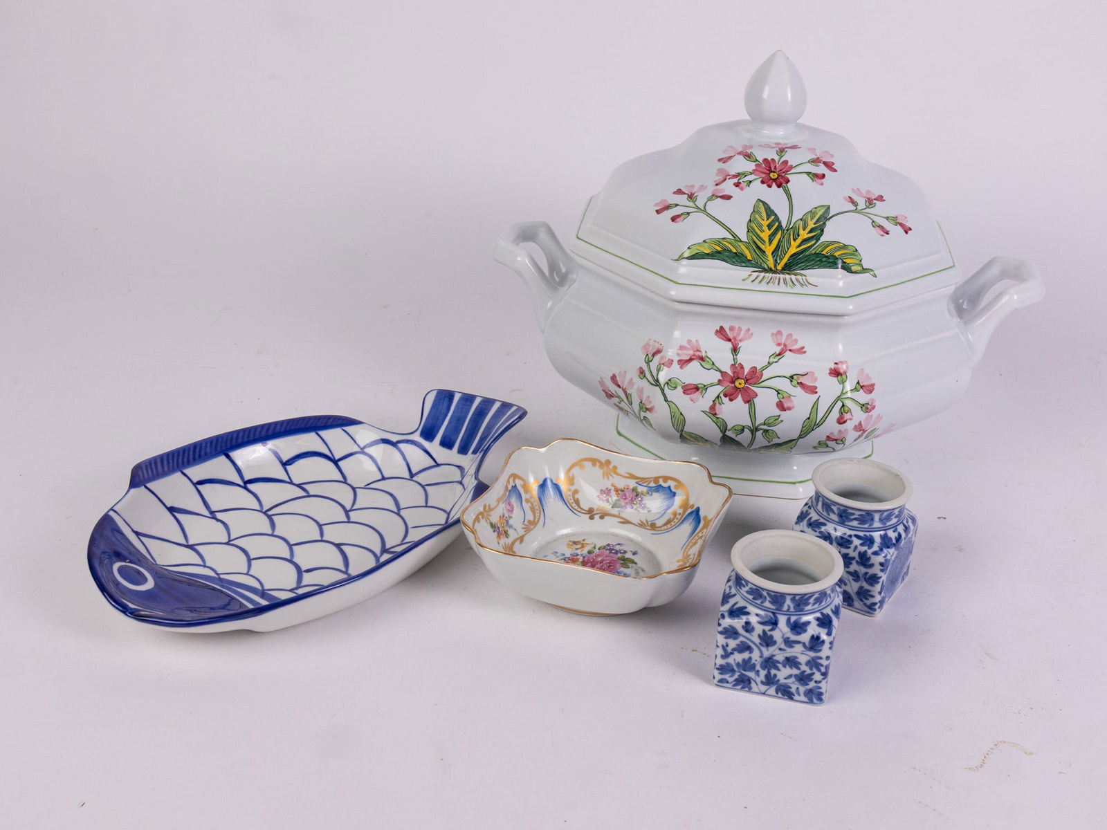 Vintage Porcelain & Ceramics Assortment ft. Italian Tureen (1 of 5)