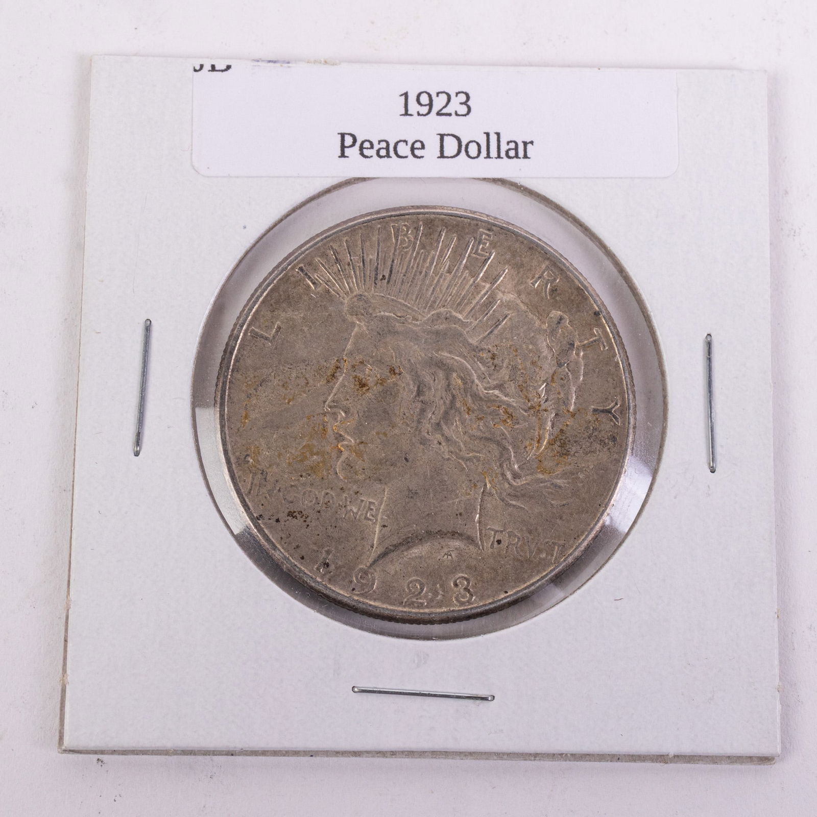 1923 Silver Peace Dollar: 1923 Silver Peace Dollar *S* 90% SilverLiteratureBrooks Auction – Online Auction Terms & Conditions Contact: (856) 694-2960 | info@brooks.auction READ BEFORE YOU BID: We want you to feel