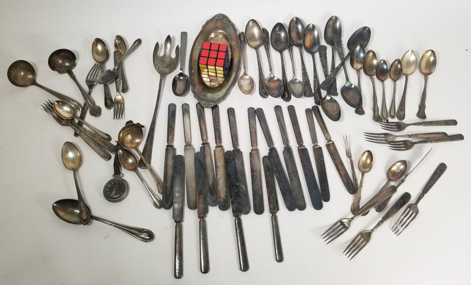 Assorted silver and Flatware Various makers - 2