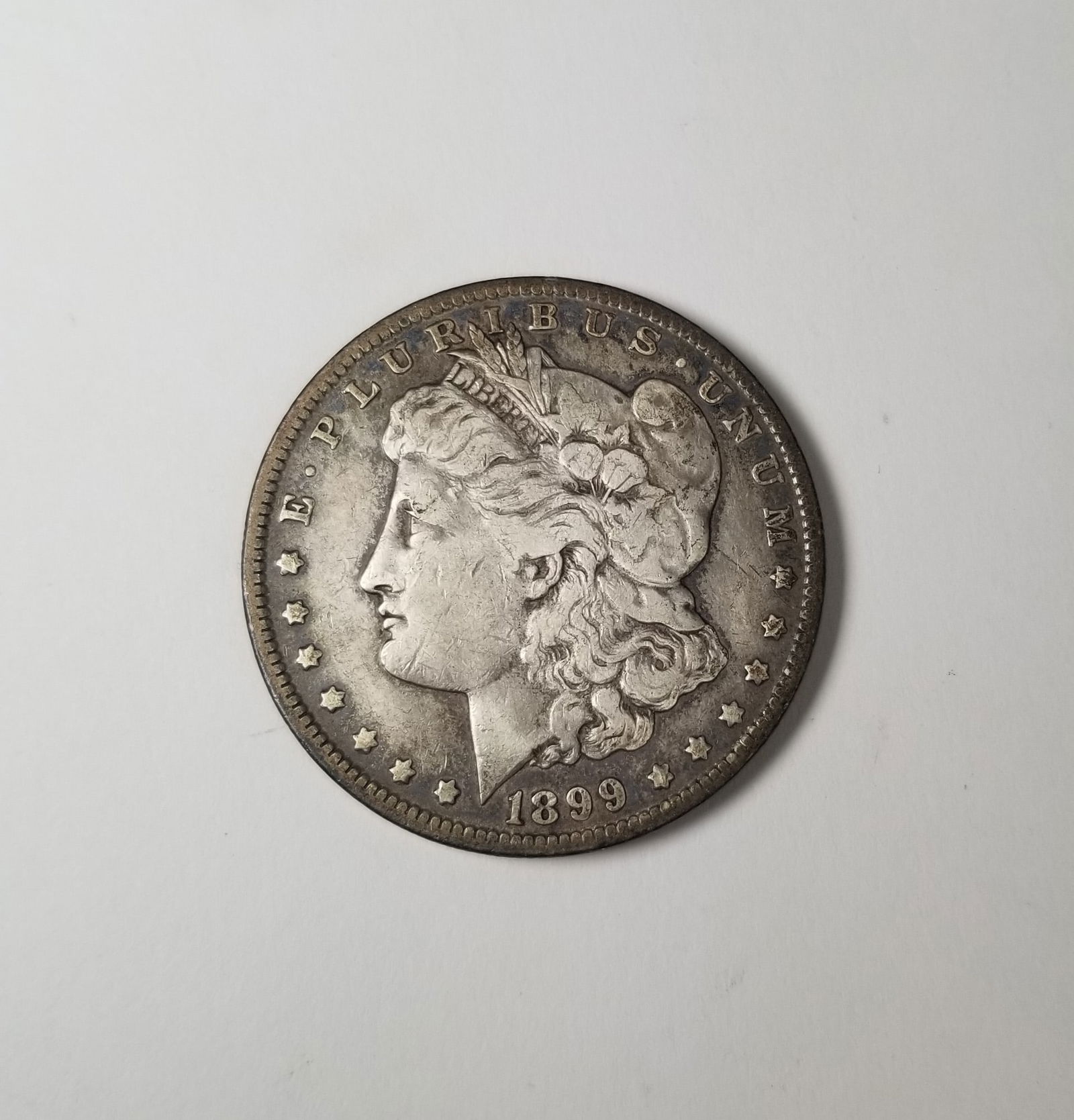 1899 US Silver Morgan Dollar (1 of 2)