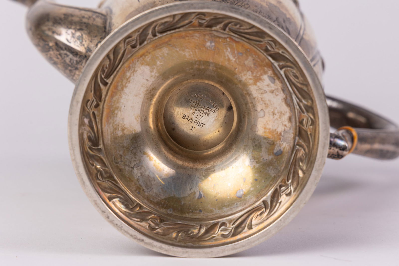 Amston | (5) Repoussé Sterling Holloware Tea & Coffee Service - 10