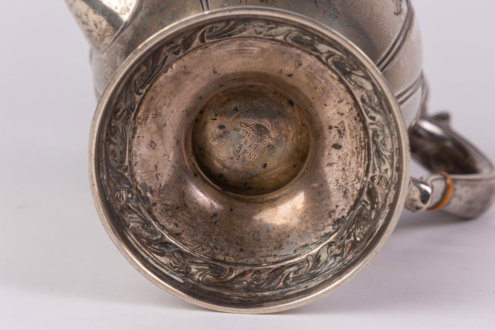 Amston | (5) Repoussé Sterling Holloware Tea & Coffee Service - 20