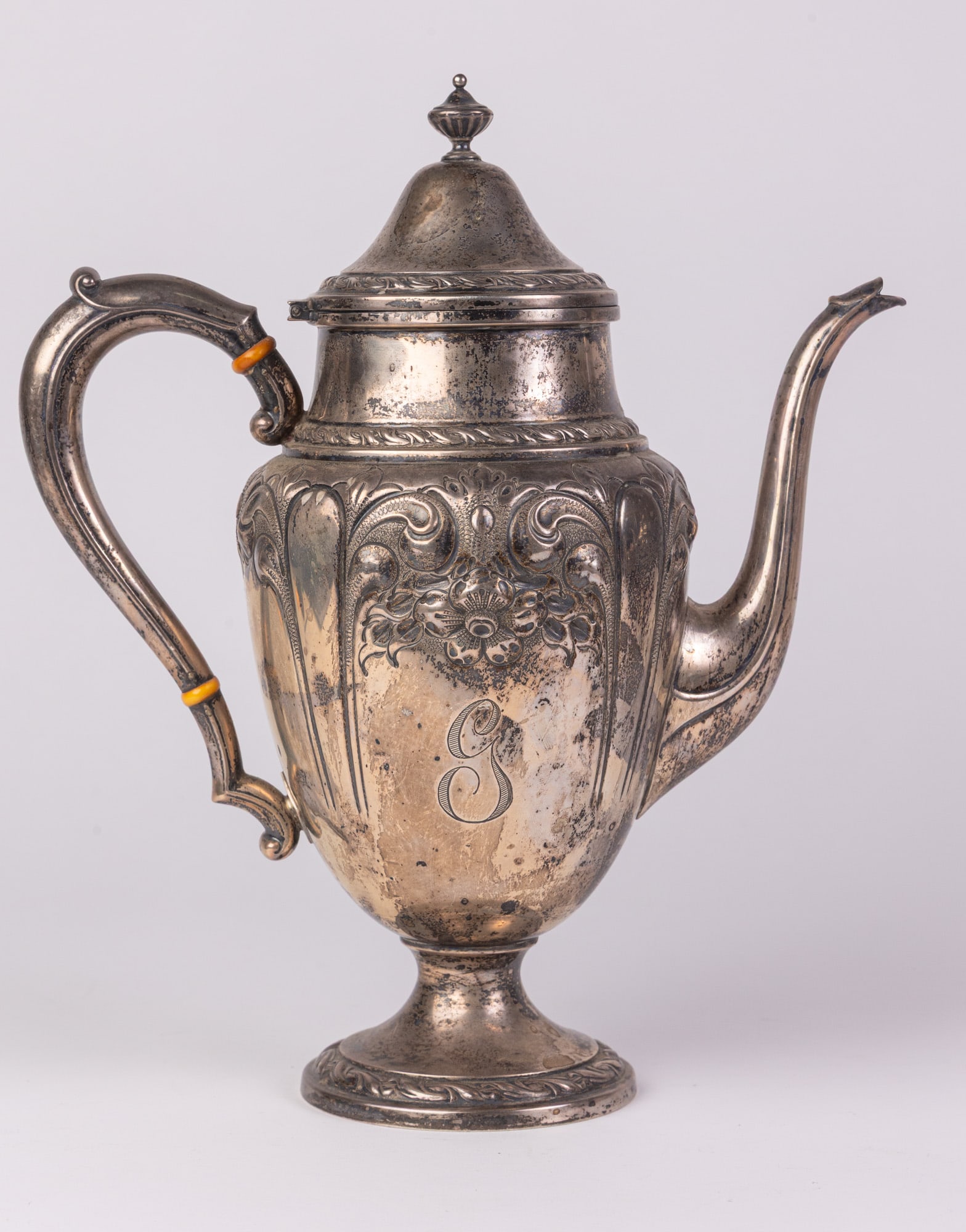 Amston | (5) Repoussé Sterling Holloware Tea & Coffee Service - 3