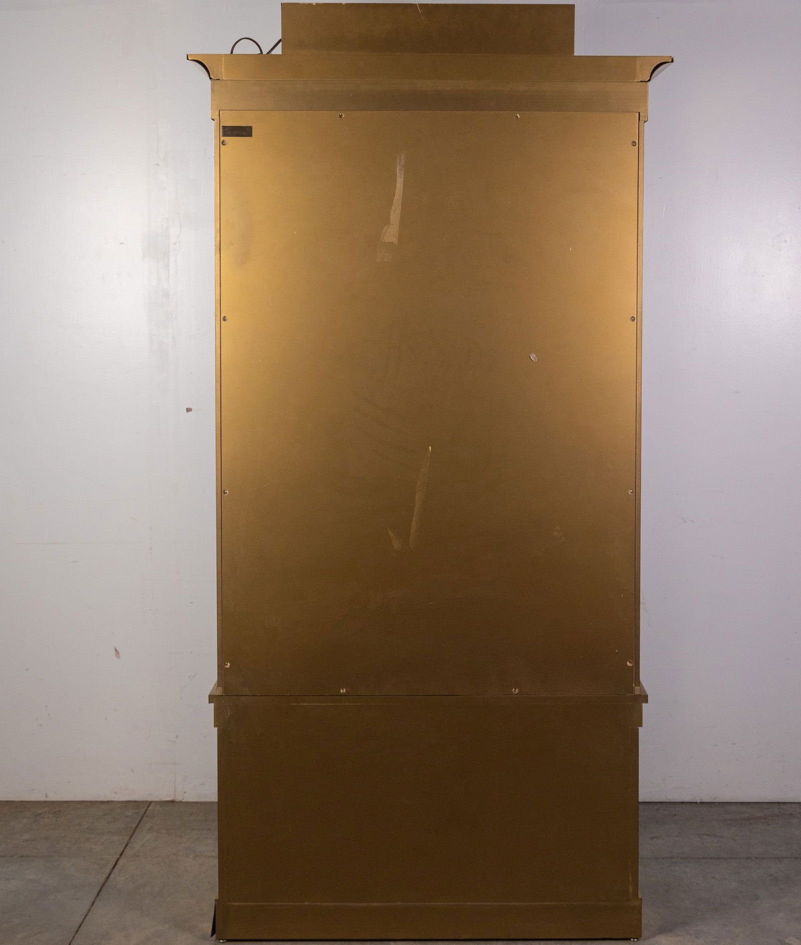 Mastercraft Neoclassical Brass Vitrine Cabinet - 11