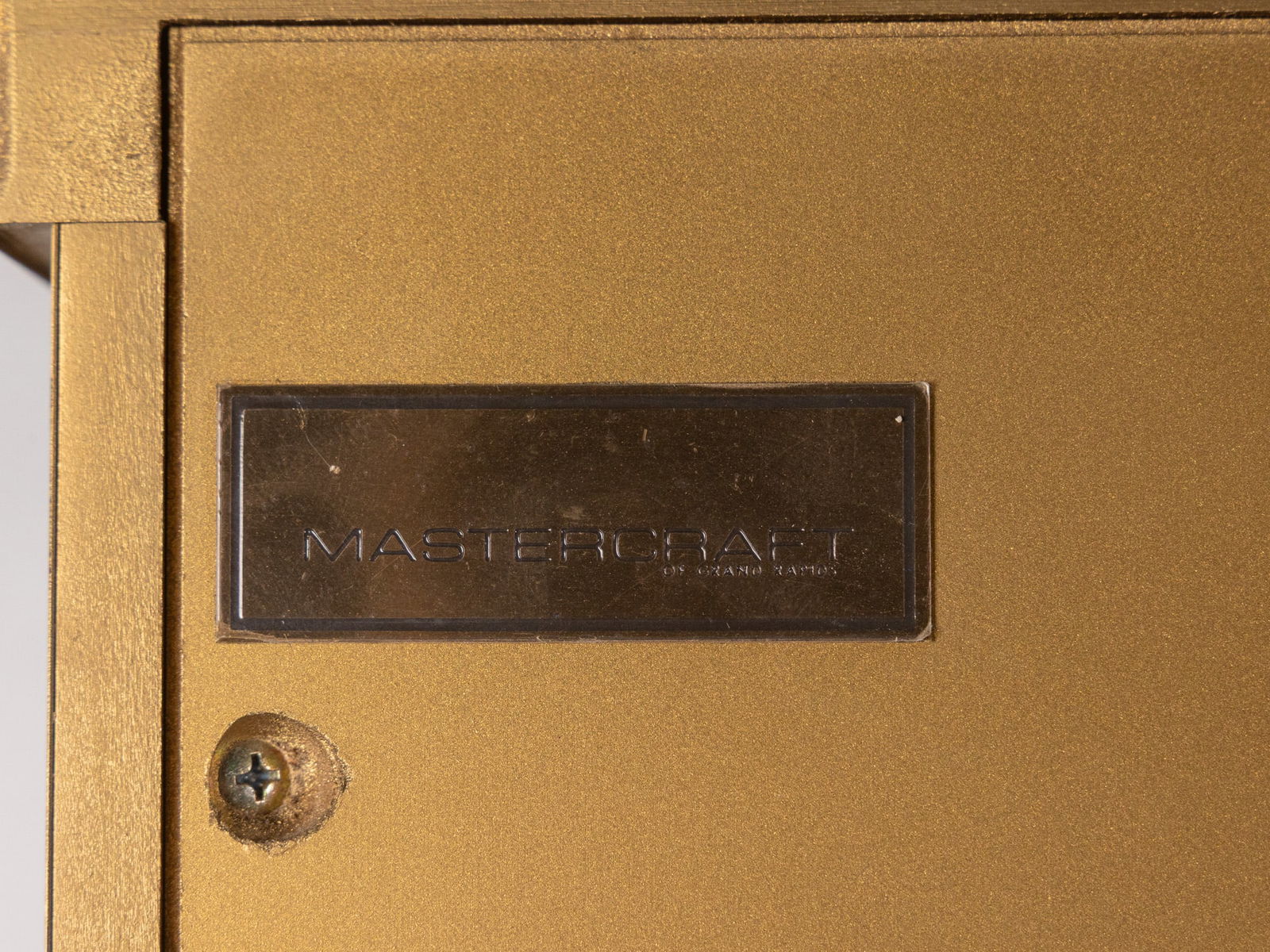 Mastercraft Neoclassical Brass Vitrine Cabinet - 12