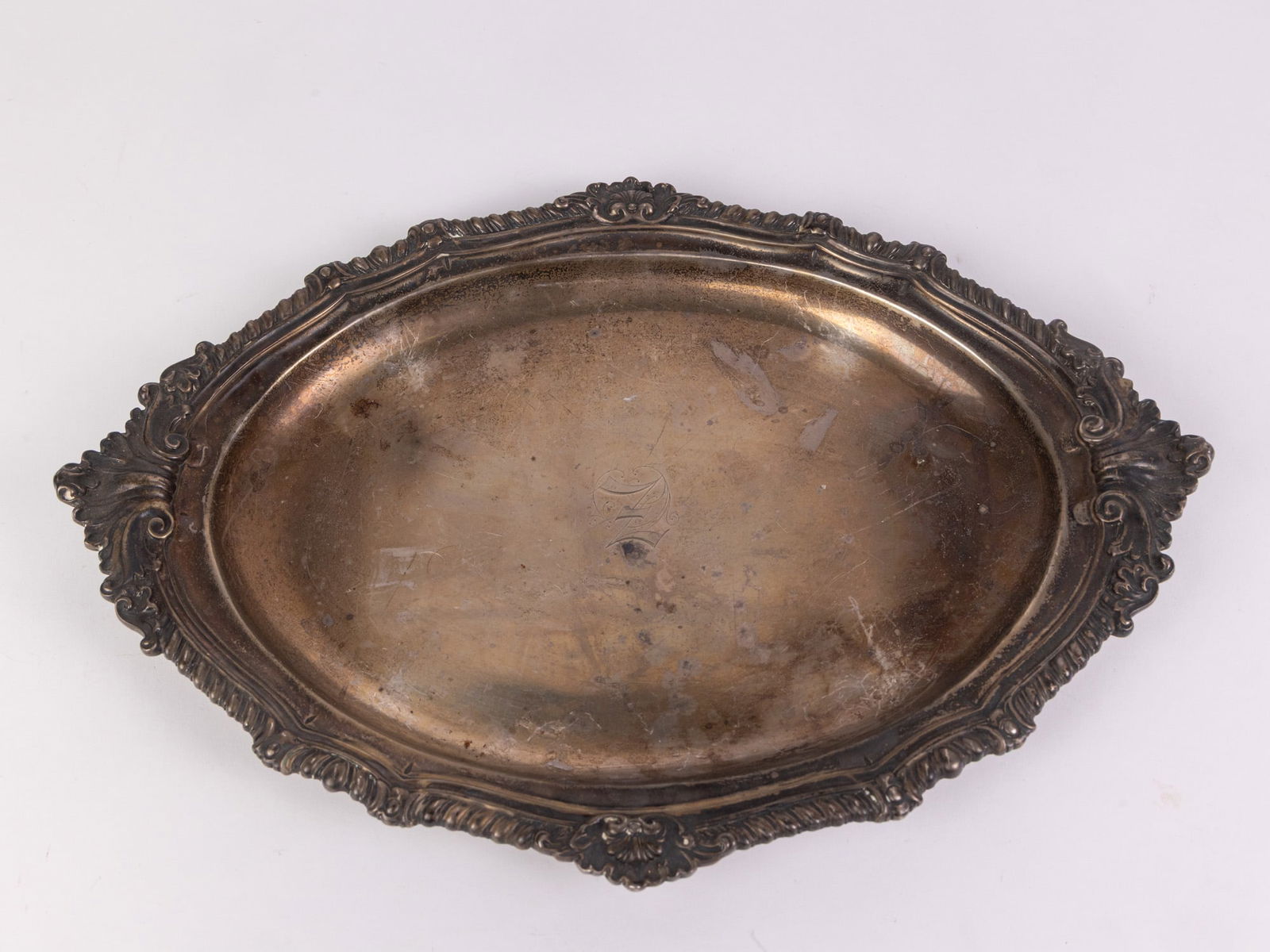 Bailey, Banks & Biddle | Sterling Footed Bowl & Tray Set - 10