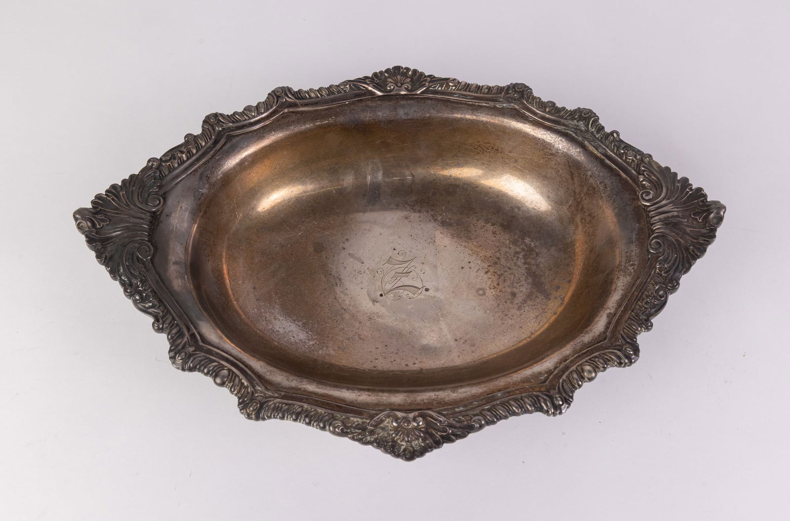 Bailey, Banks & Biddle | Sterling Footed Bowl & Tray Set - 4