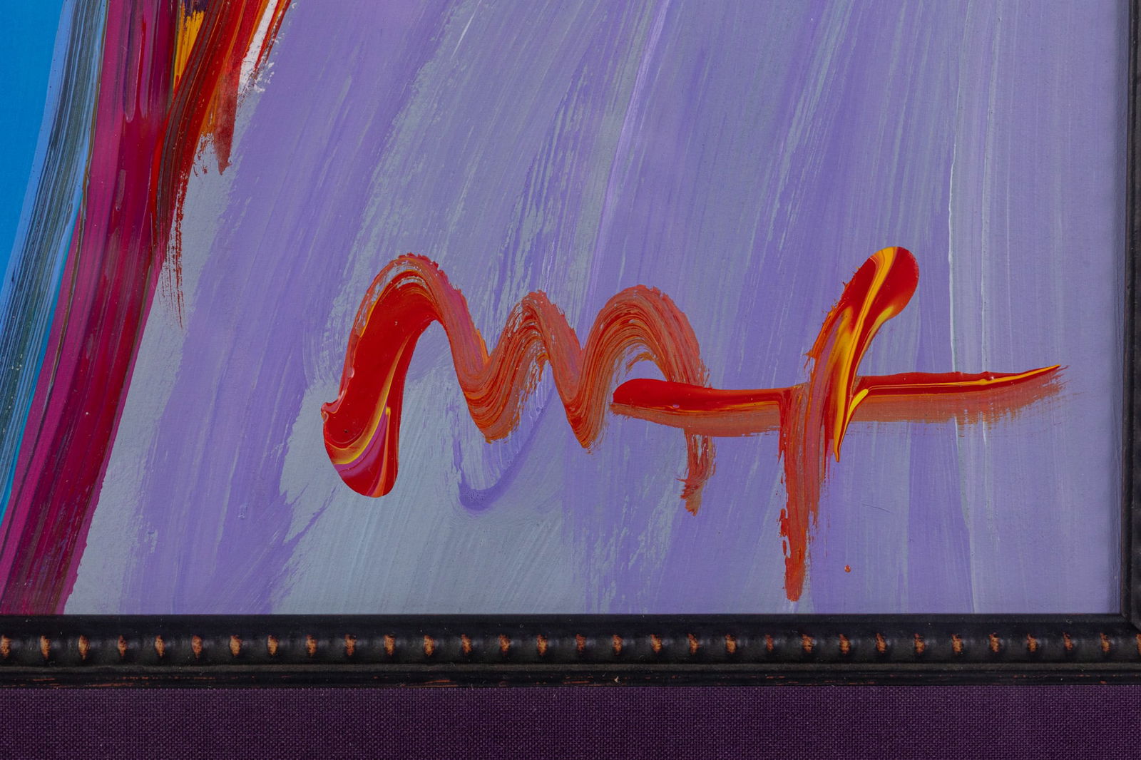 Peter Max | (b. 1937) "Angel with Heart" Original Work - 3