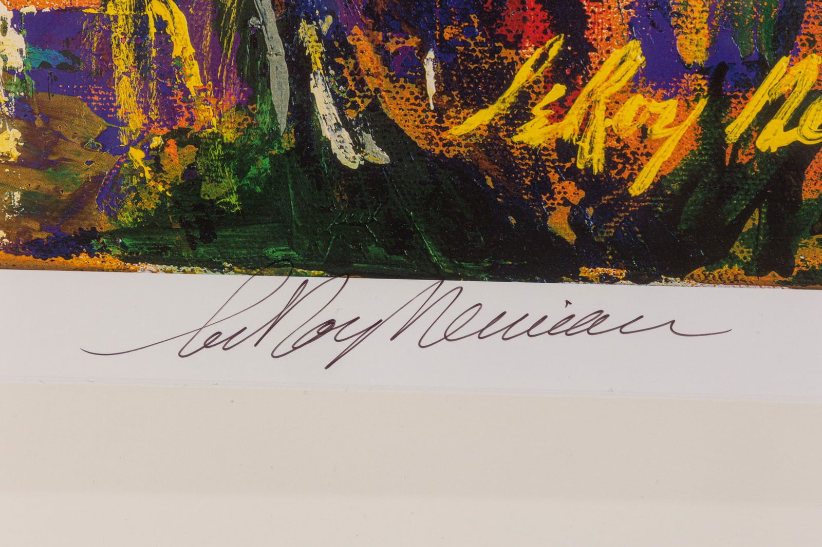 LeRoy Neiman | (1921-2012) "Portrait of a Lion", Signed by the Artist - 3