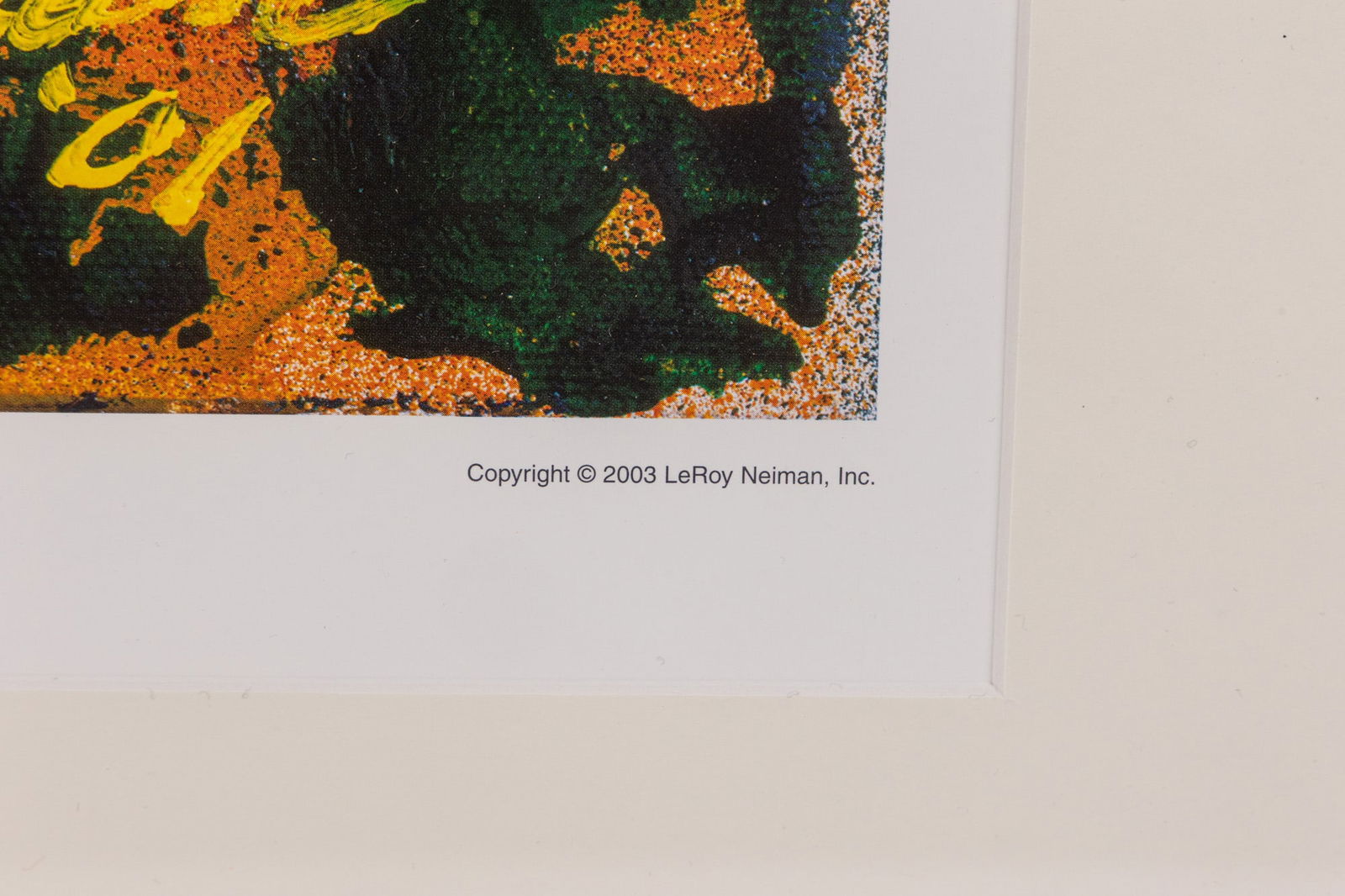 LeRoy Neiman | (1921-2012) "Portrait of a Lion", Signed by the Artist - 5