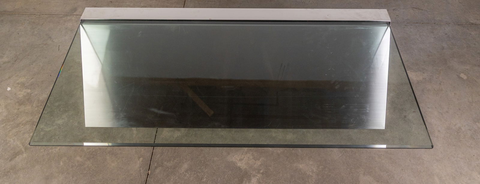 J. Wade Beam | Breuton Cantilever Glass Table - 11