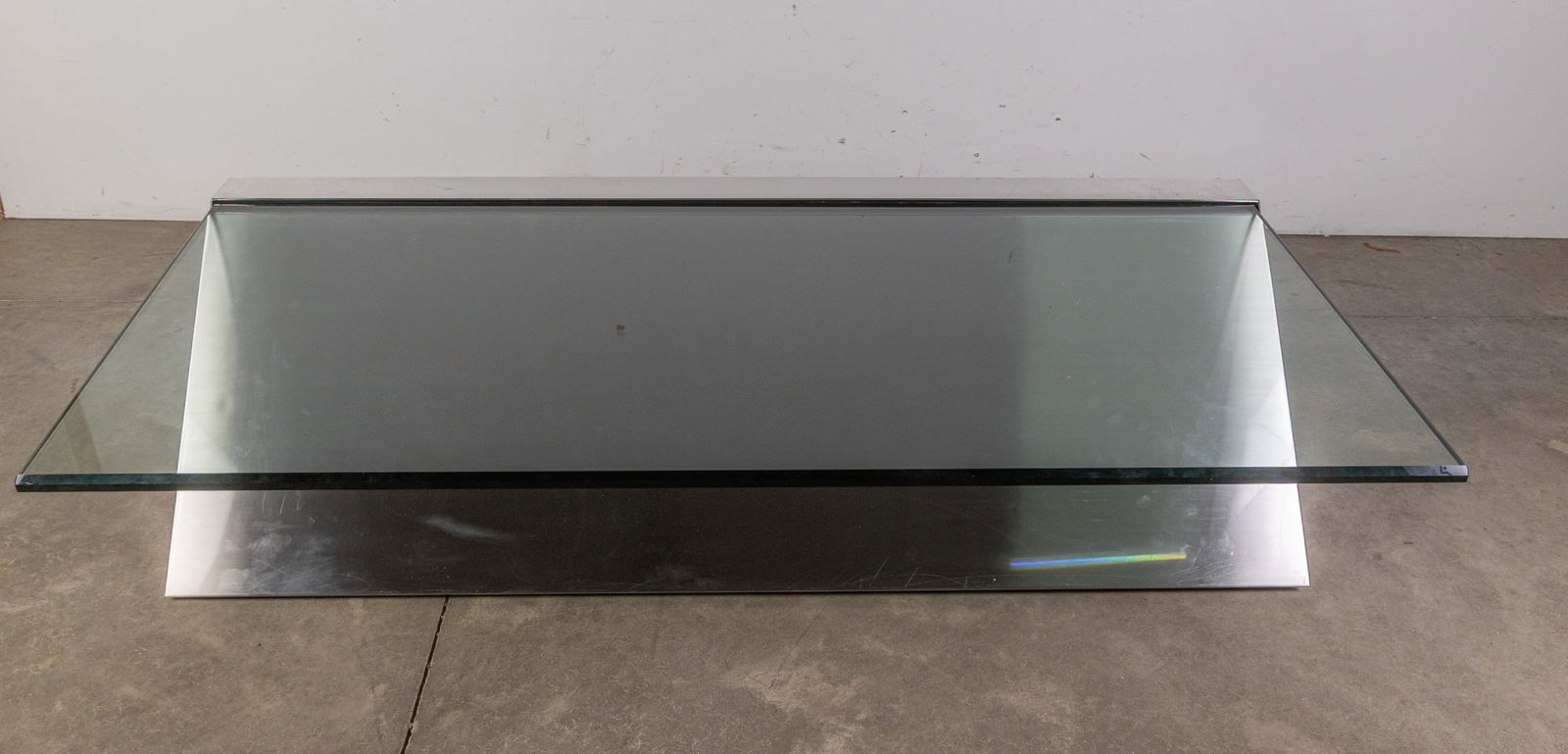 J. Wade Beam | Breuton Cantilever Glass Table - 2