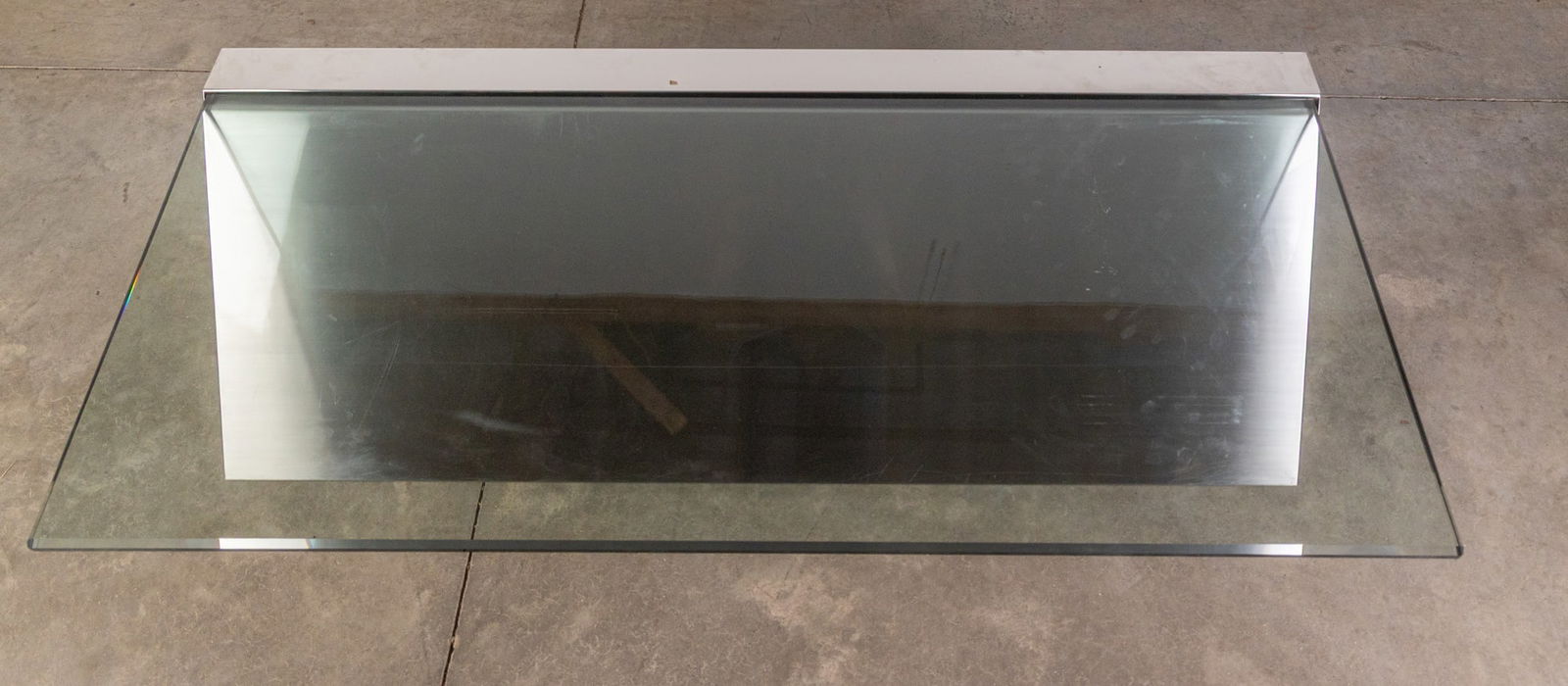 J. Wade Beam | Breuton Cantilever Glass Table - 9