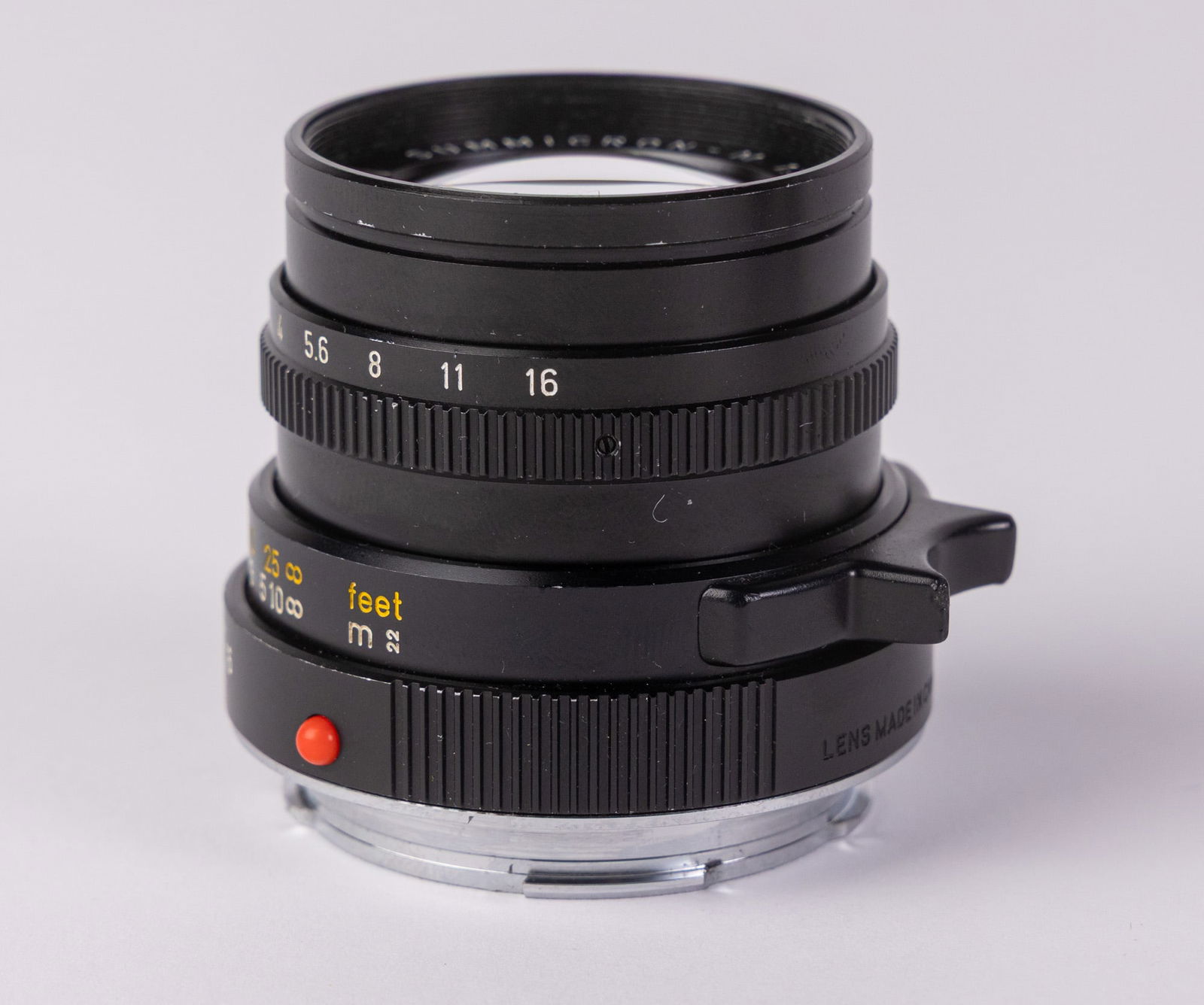 Leica 50mm Summicron-M f/2 E39 4th version - 4