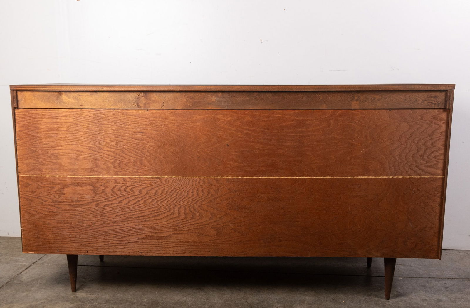 Modern Architectural Walnut Hutch - 13