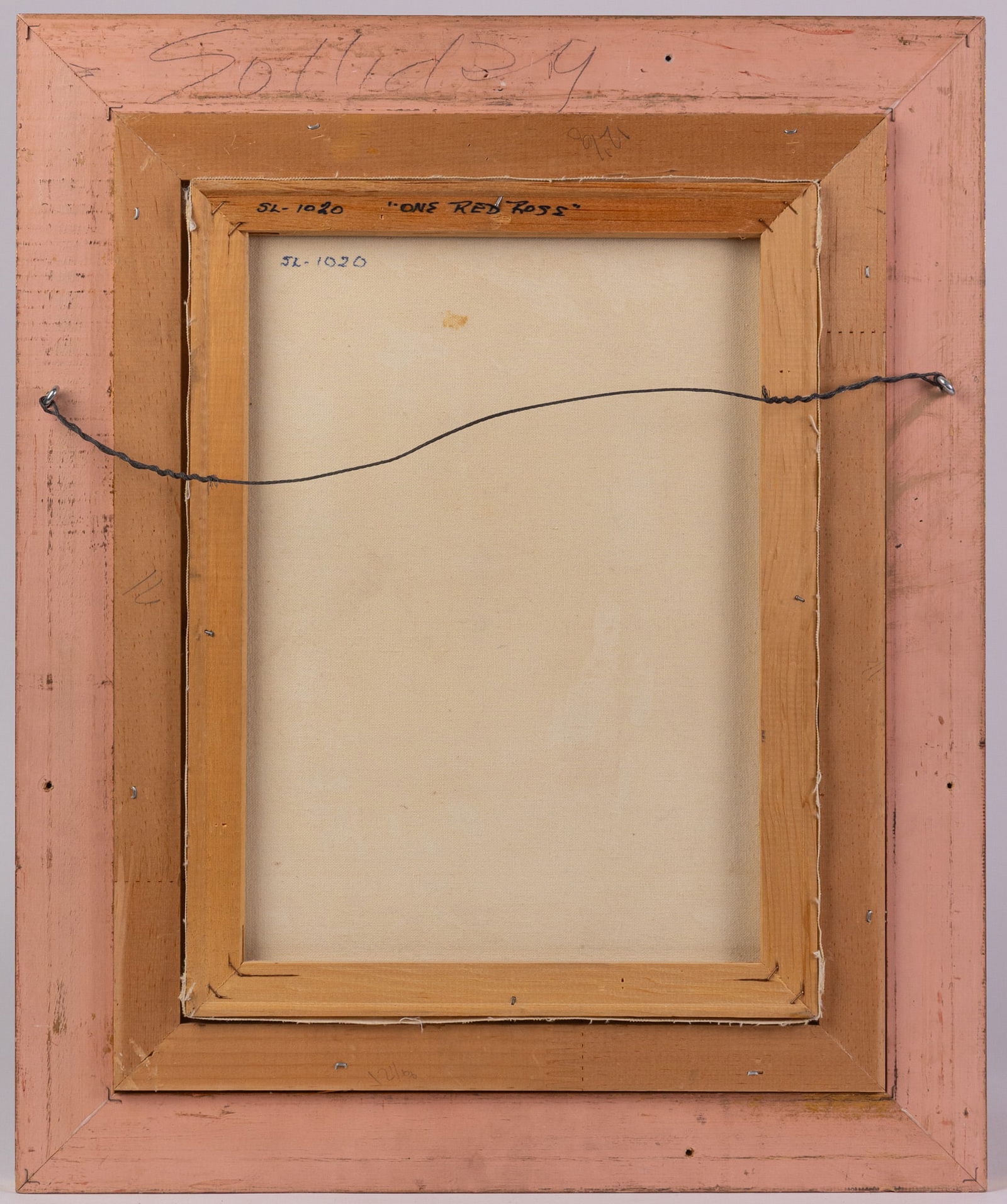 Rino Gonzales | "One Red Rose" Still Life, Oil on Canvas - 4