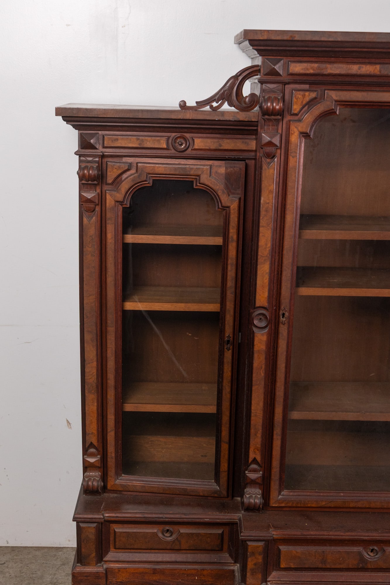 19th c. Renaissance Revival Bookcase - 4