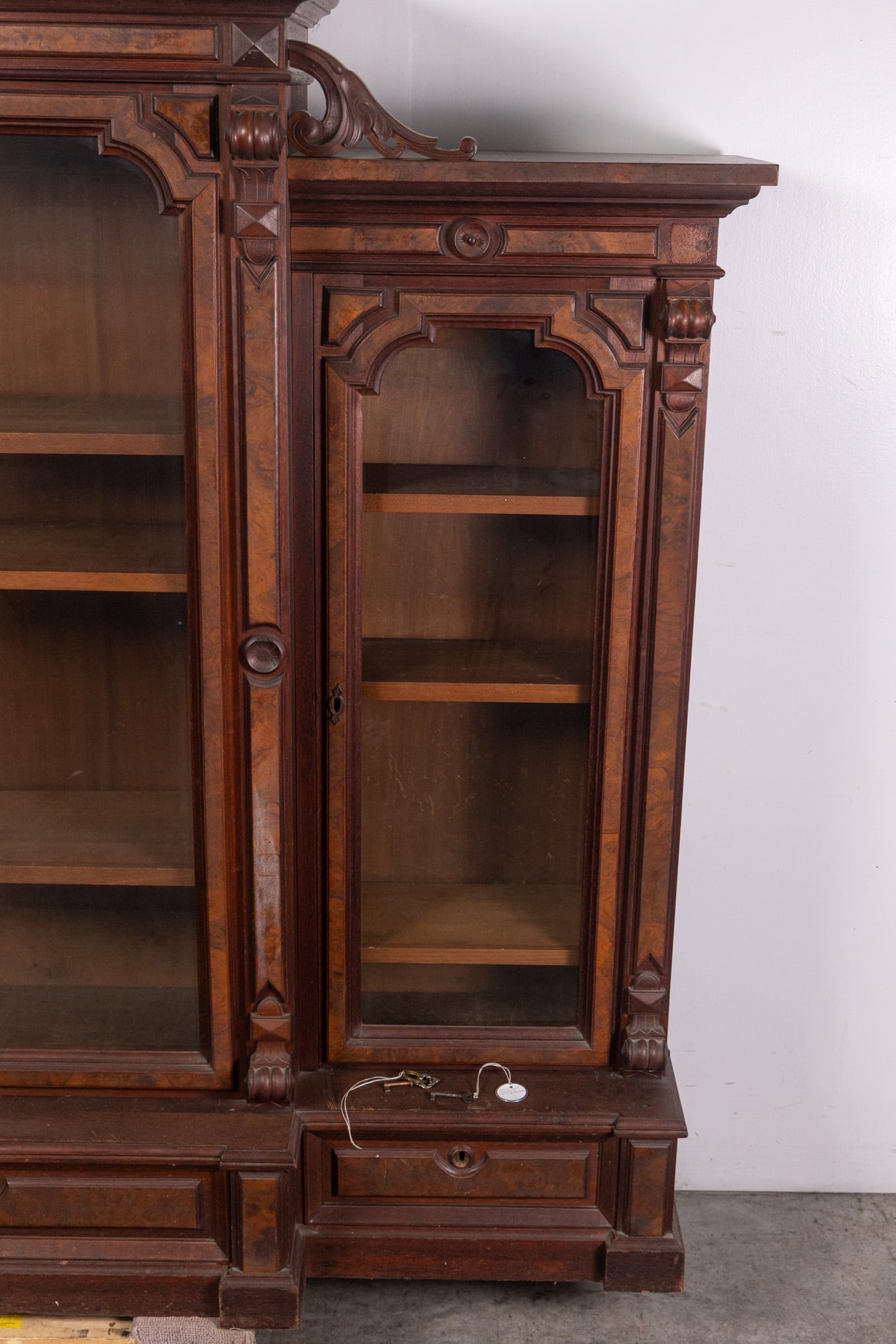 19th c. Renaissance Revival Bookcase - 5