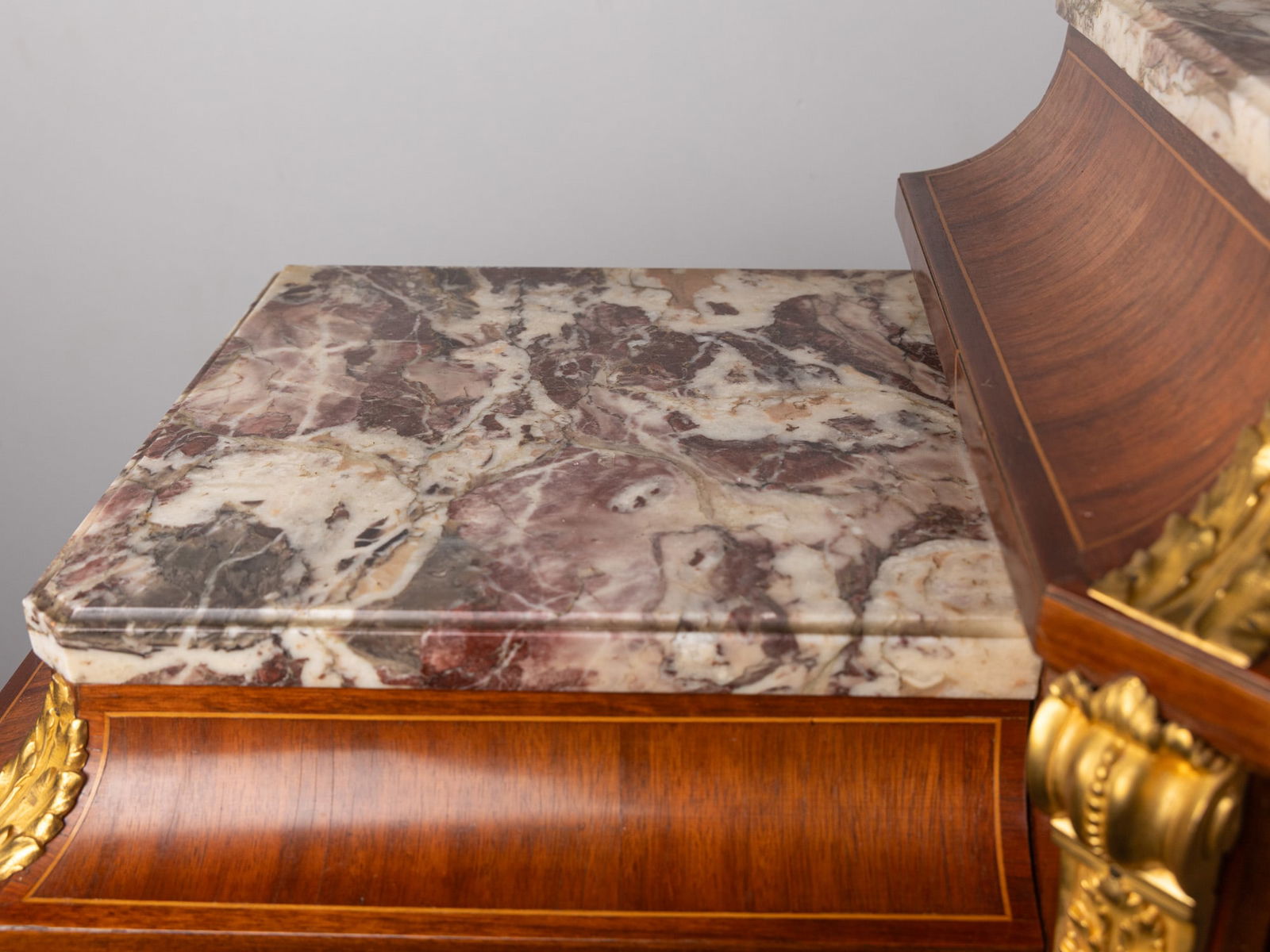 Antique Gilt French Vitrine - 12