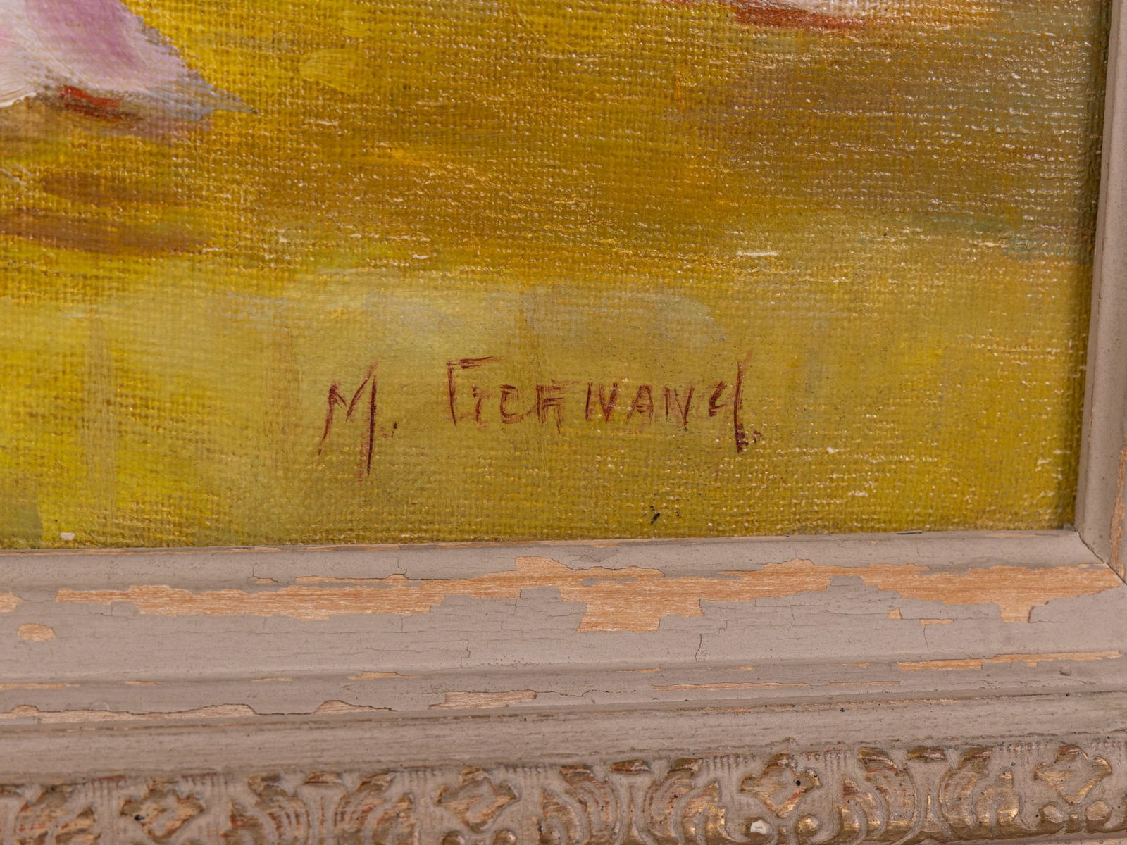 Floral Still Life, Oil on Canvas - 3