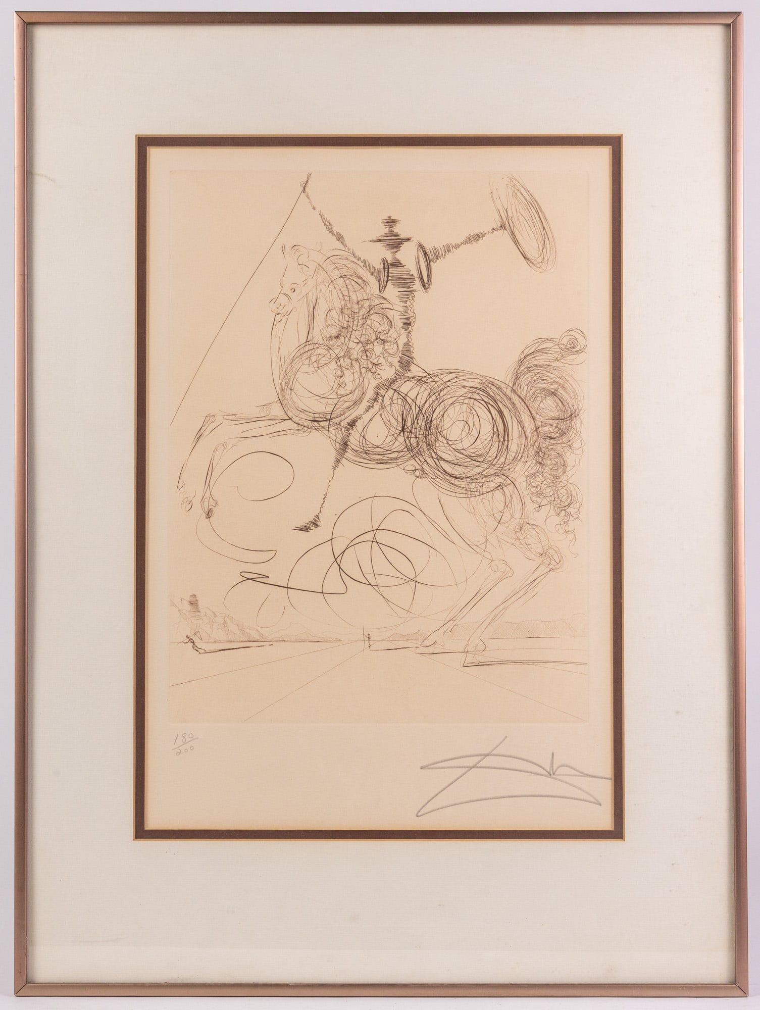 Salvador Dali | "Don Quixote" Etching, Signed by the Artist (1 of 5)