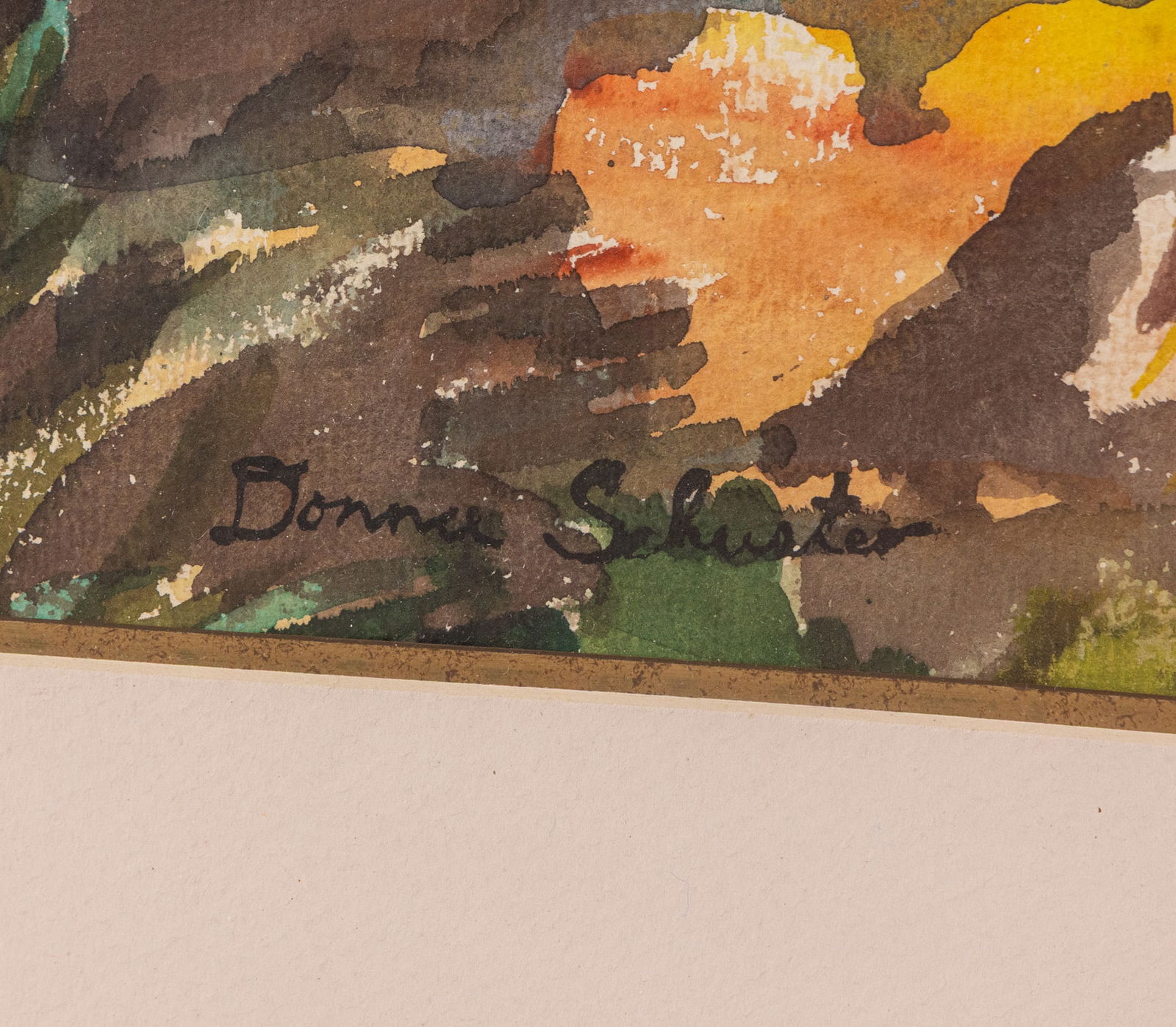 Donna Schuster | (1883-1953) Original Watercolor - 3