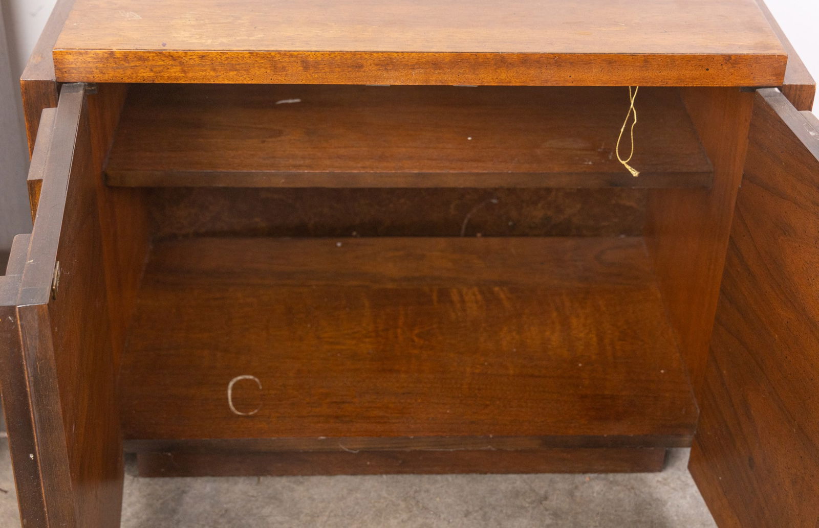 Lane | Pair of "Staccato" Brutalist Nightstands - 5