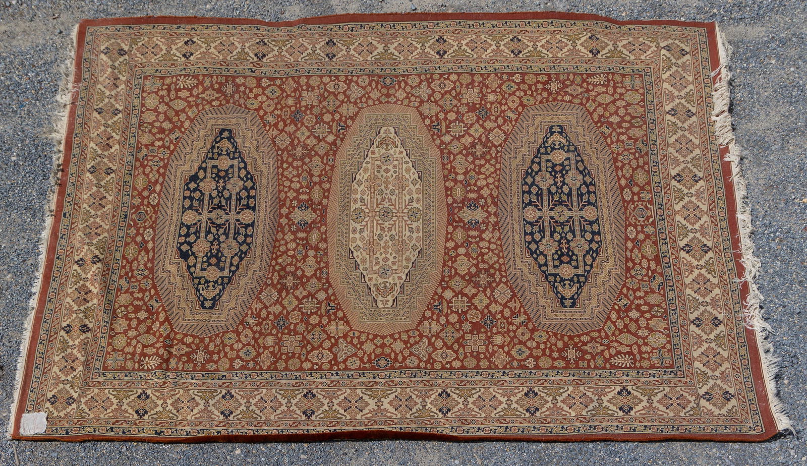Hand Knotted Bokhara Oriental Area Rug - 10