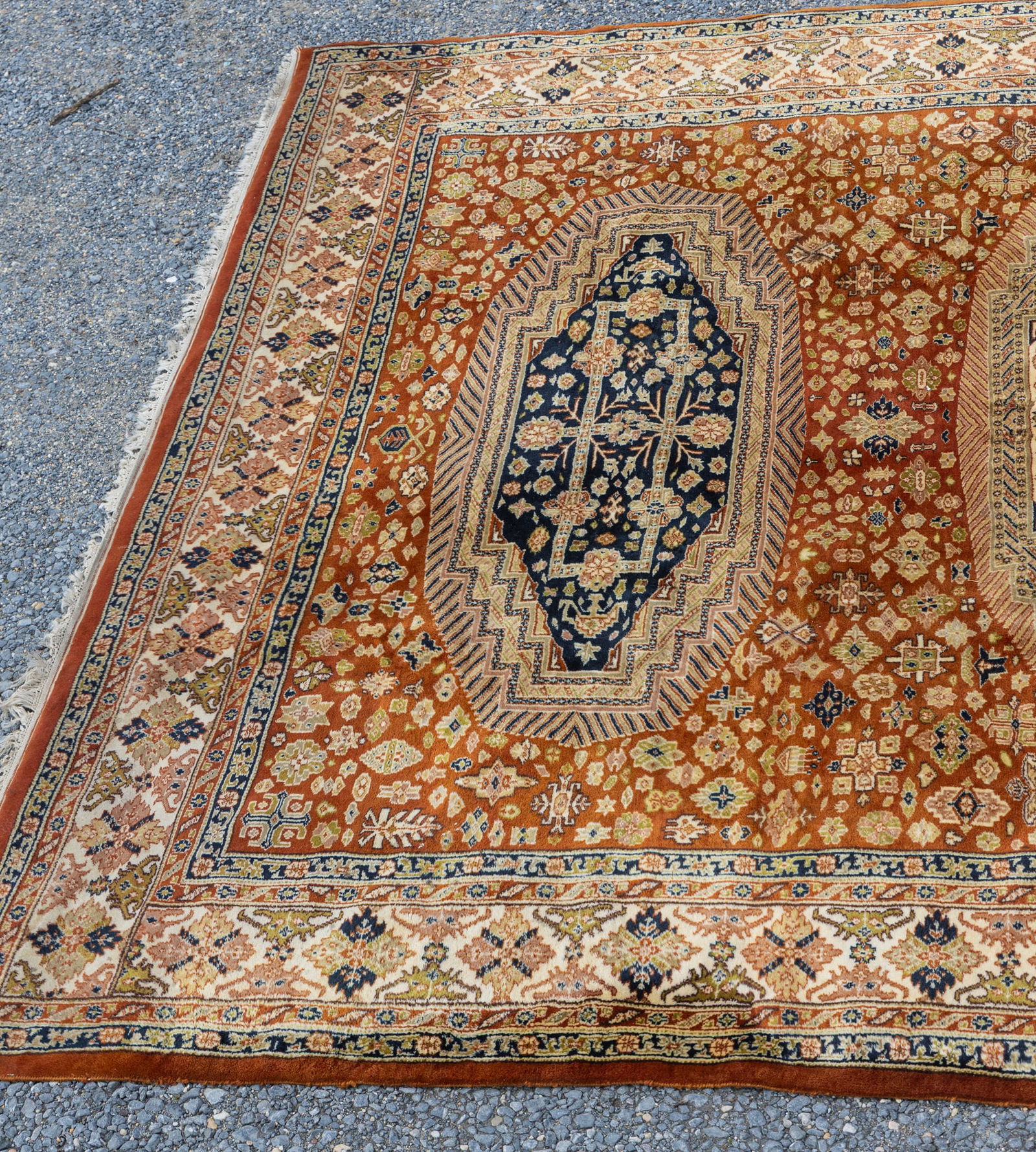 Hand Knotted Bokhara Oriental Area Rug - 2