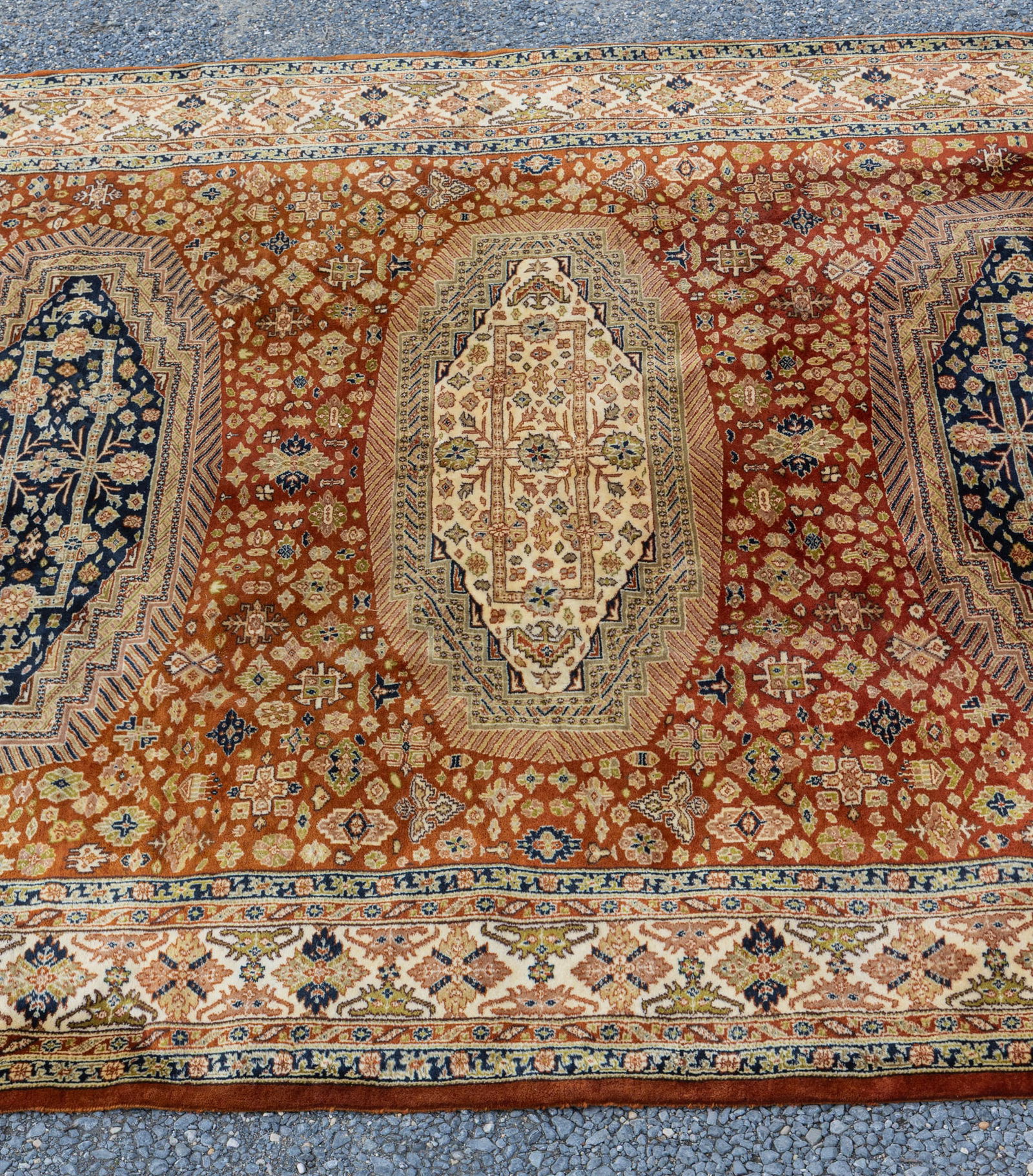 Hand Knotted Bokhara Oriental Area Rug - 3