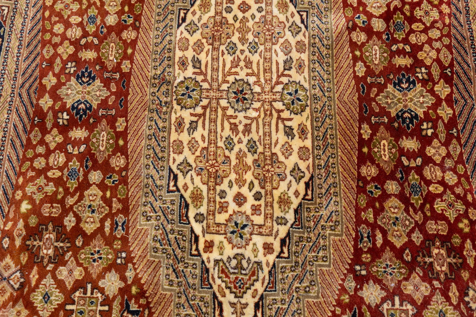 Hand Knotted Bokhara Oriental Area Rug - 6