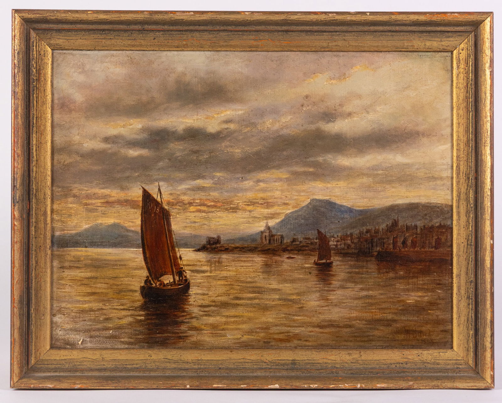 William Baptiste Baird (1847-1914) | Original Oil on Canvas - 2